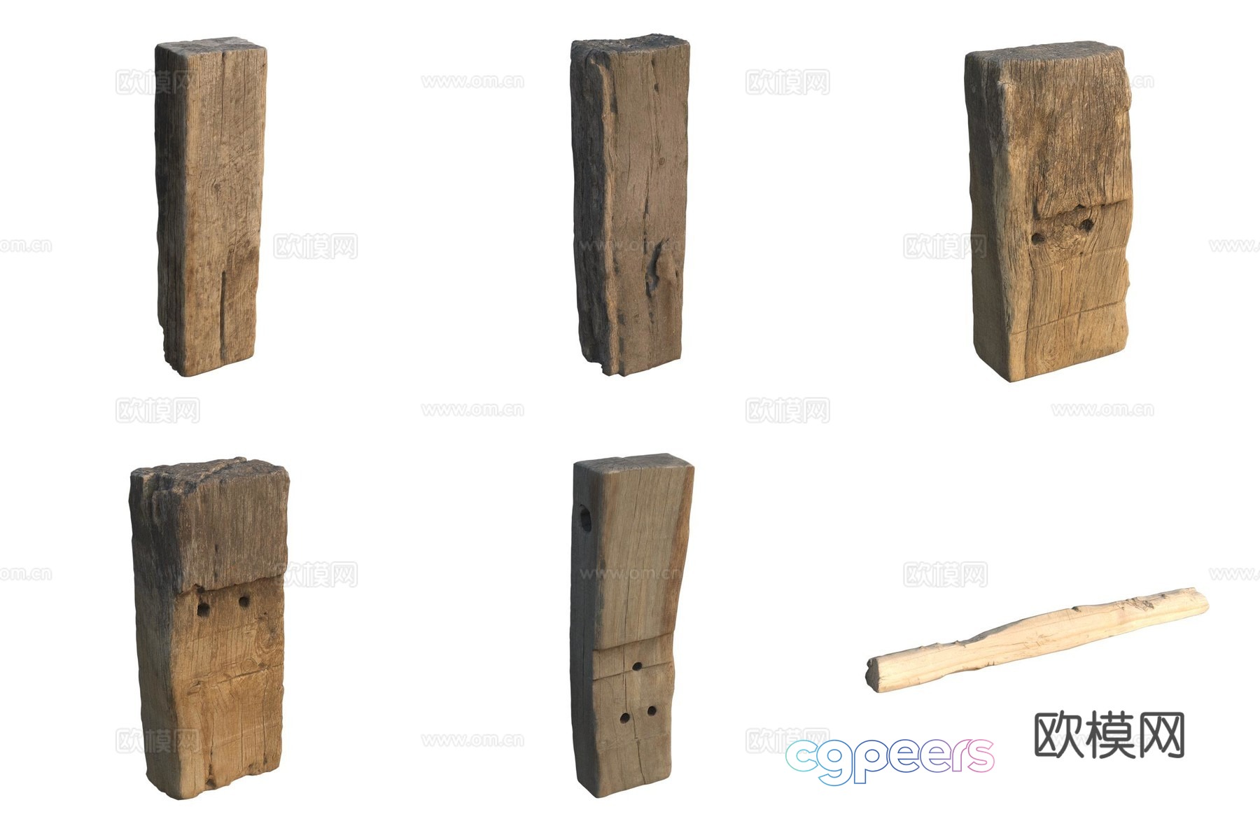 Wood 3d model Wood 3d model