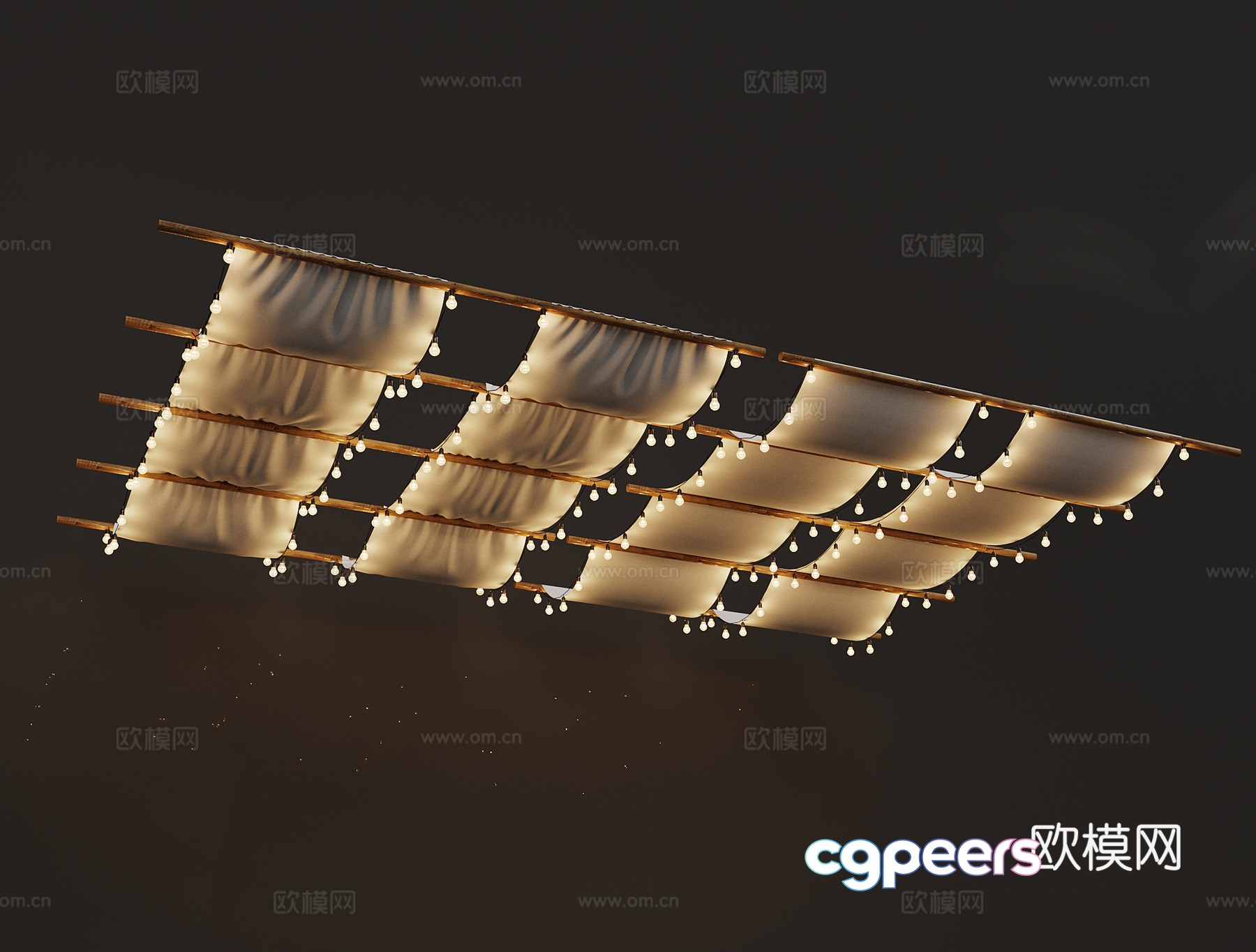 Modern ceiling 3d model Modern ceiling 3d model