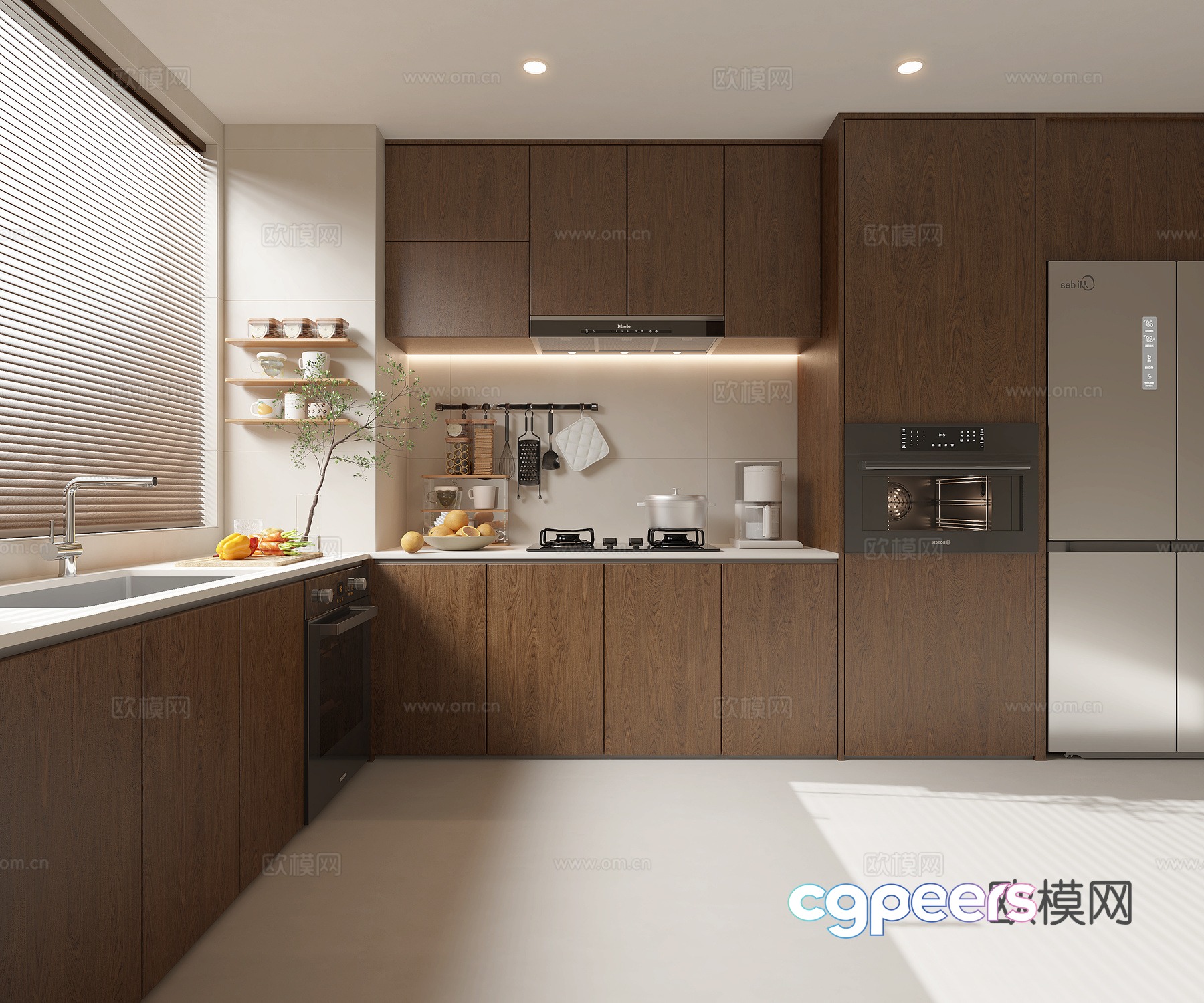 Wasabi Kitchen 3D Model Wasabi Kitchen 3D Model