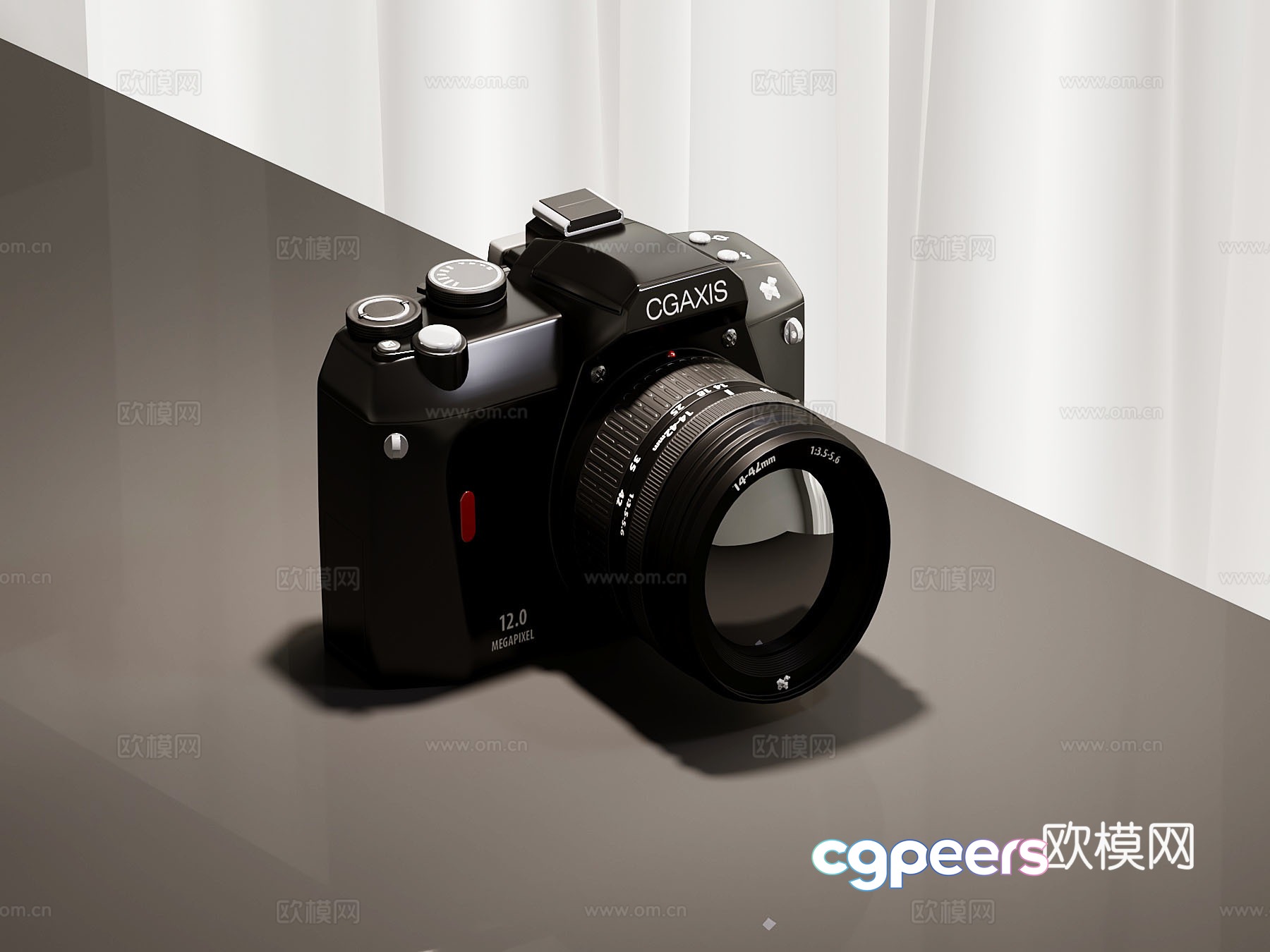 Modern camera Digital camera 3d model Modern camera Digital camera 3d model
