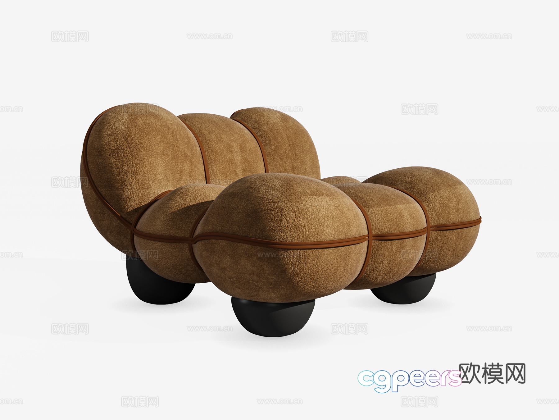 Single sofa 3d model Single sofa 3d model