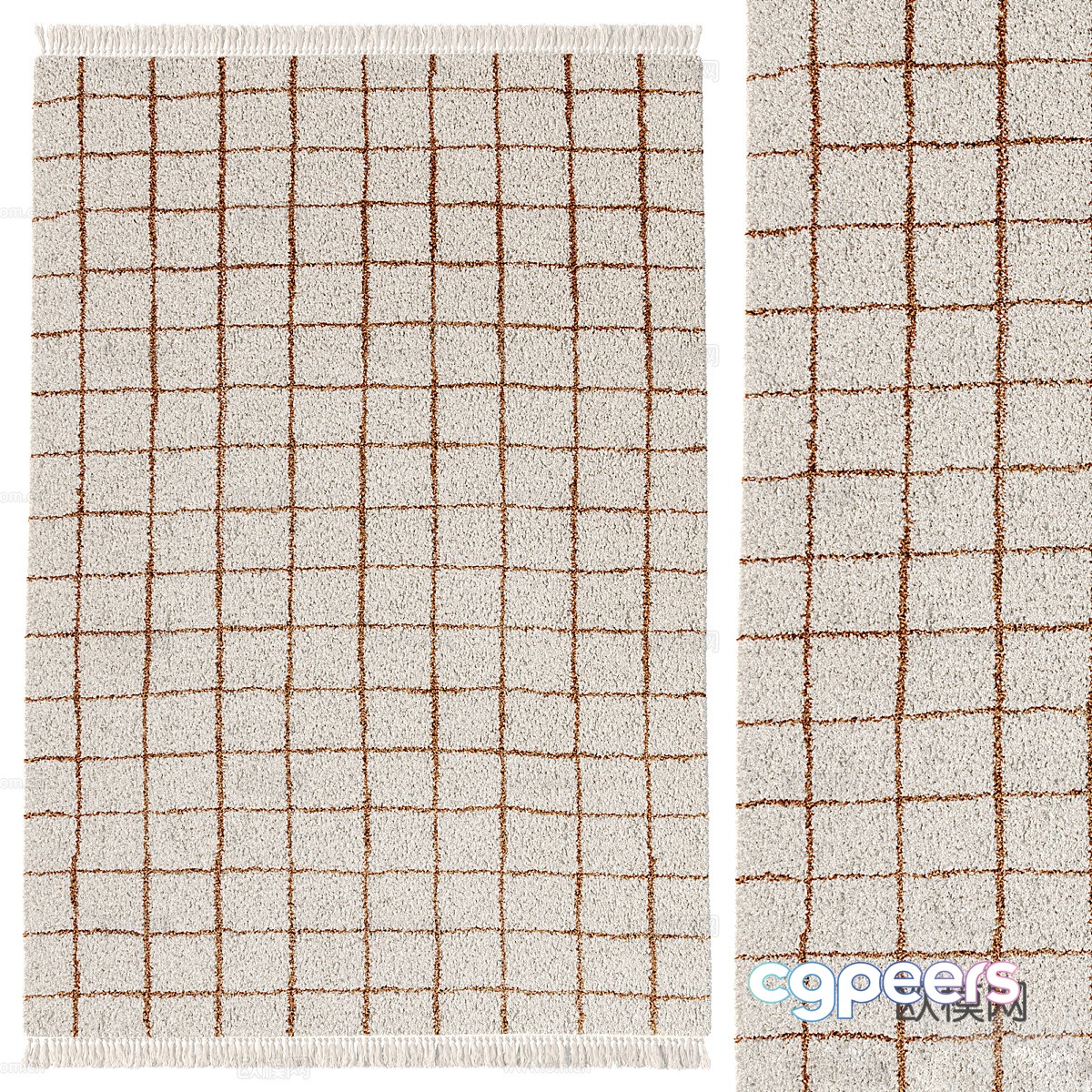 Square carpet 3d model Square carpet 3d model