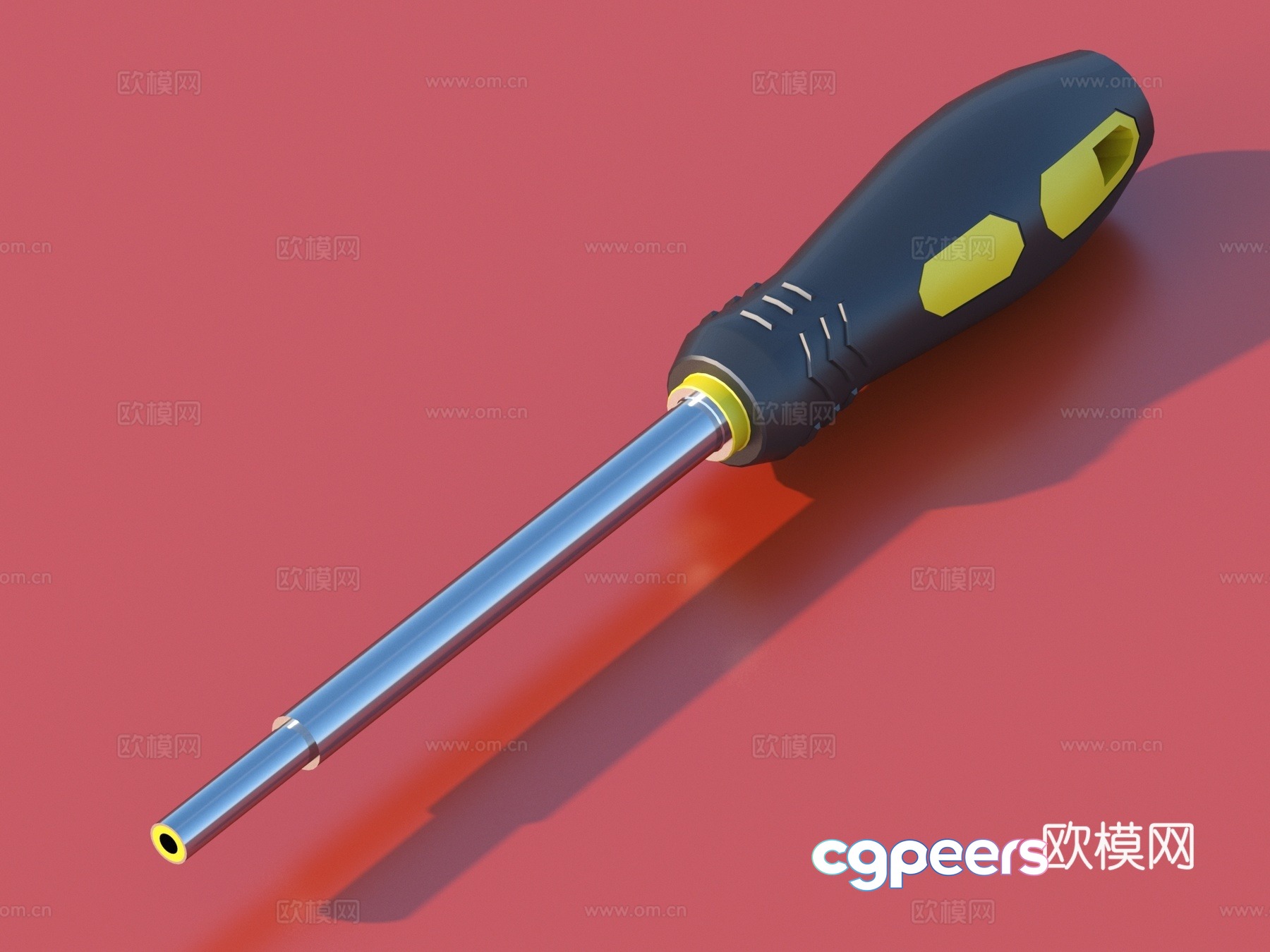 Screwdriver Hardware Tools 3D Model Screwdriver Hardware Tools 3D Model