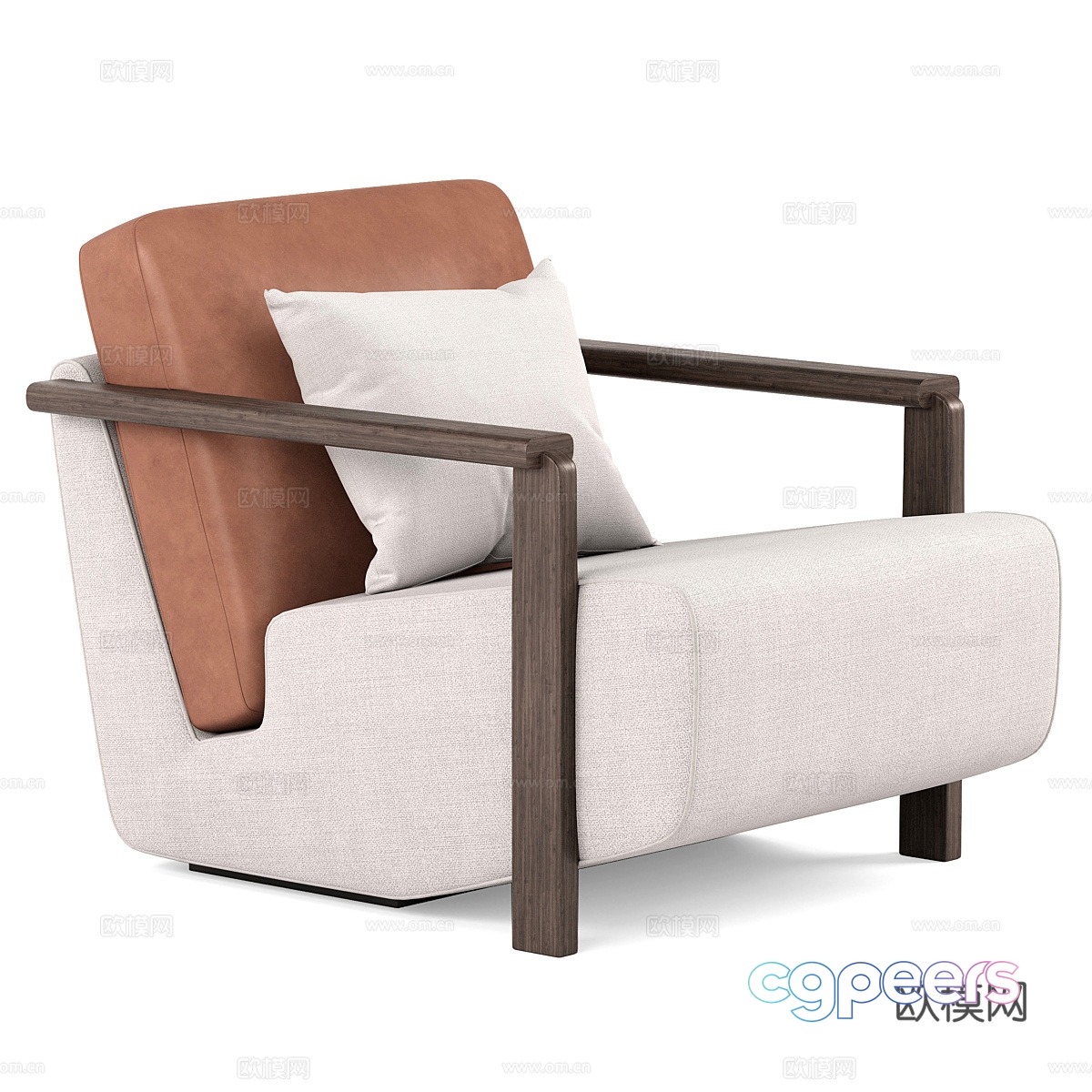 Haymann Franck armchair 3d model Haymann Franck armchair 3d model