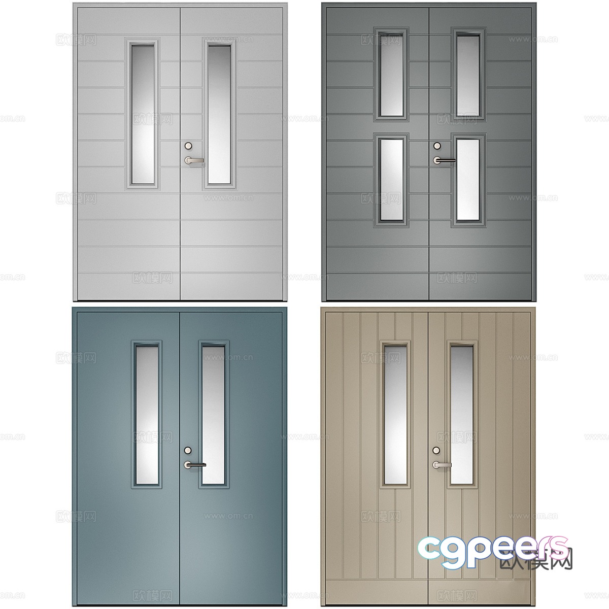 Fire door 3D model Fire door 3D model