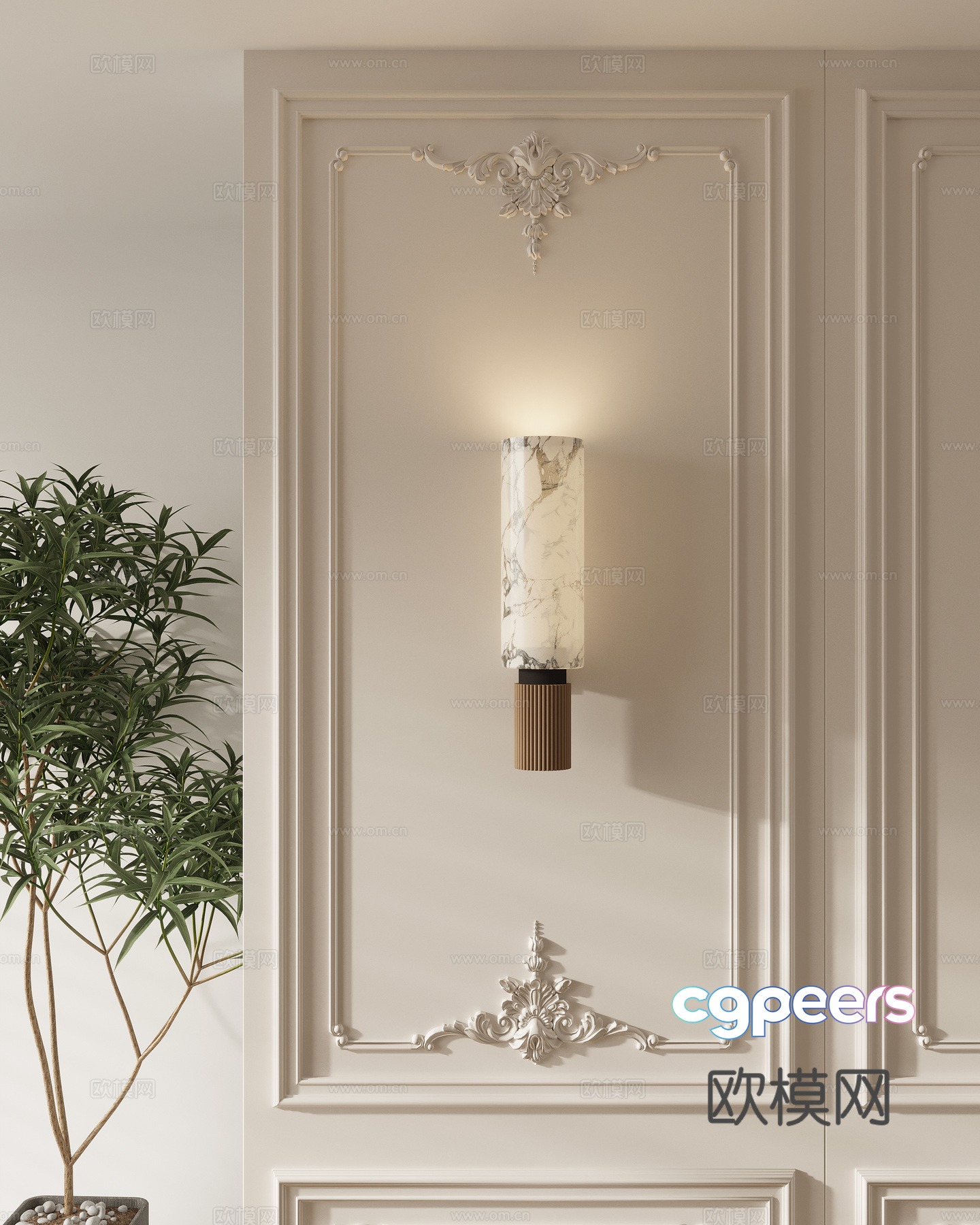 Wall lamp 3d model Wall lamp 3d model