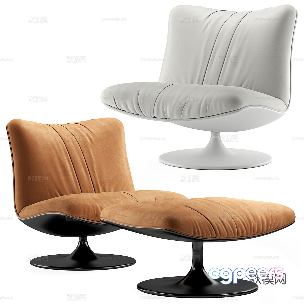 Sofa coffee table combination 3D model Sofa coffee table combination 3D model