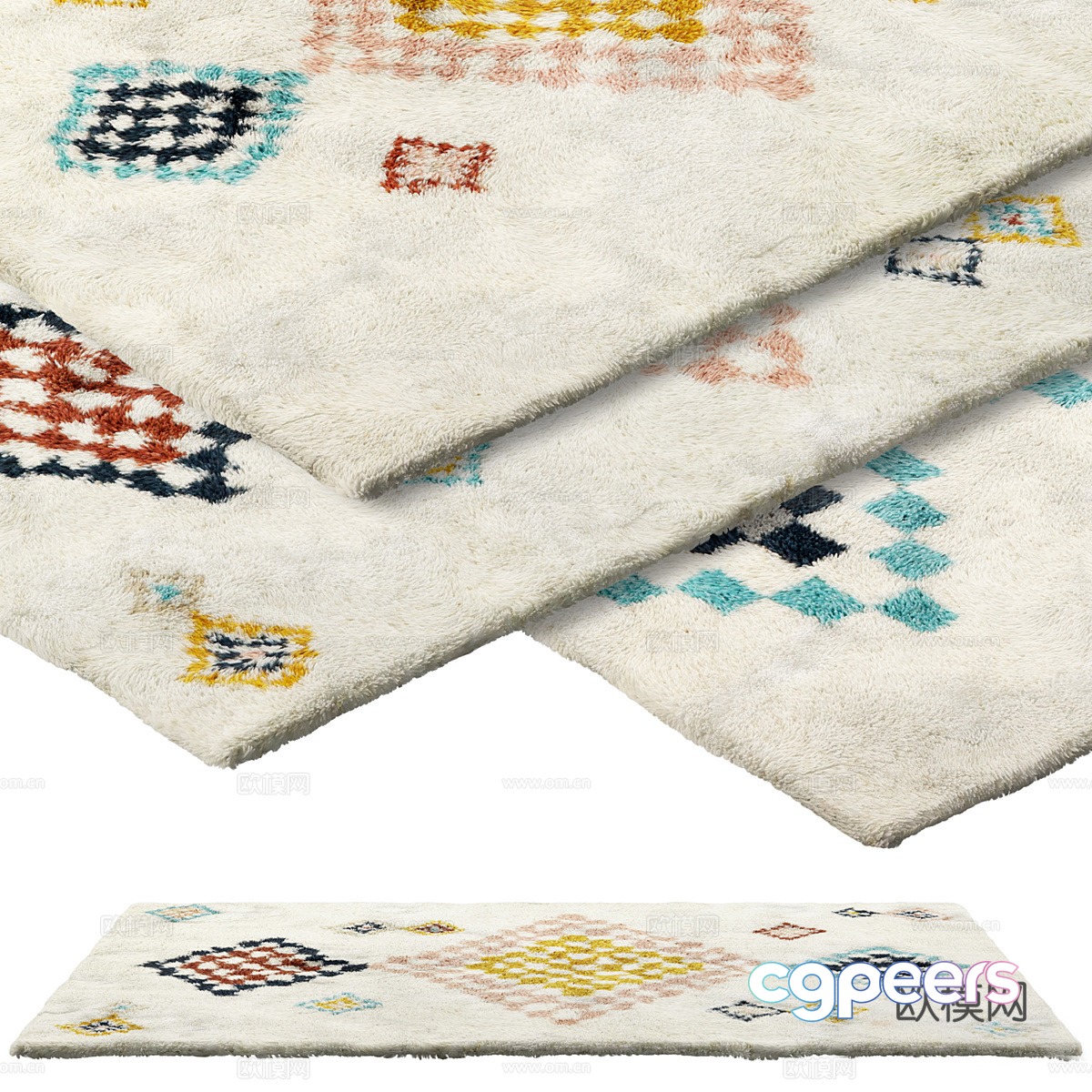 Creamy style carpet Children’s carpet Children’s room carpet Blanket Square carpet Style carpet 3d model Creamy style carpet Children’s carpet Children’s room carpet Blanket Square carpet Style carpet 3d model