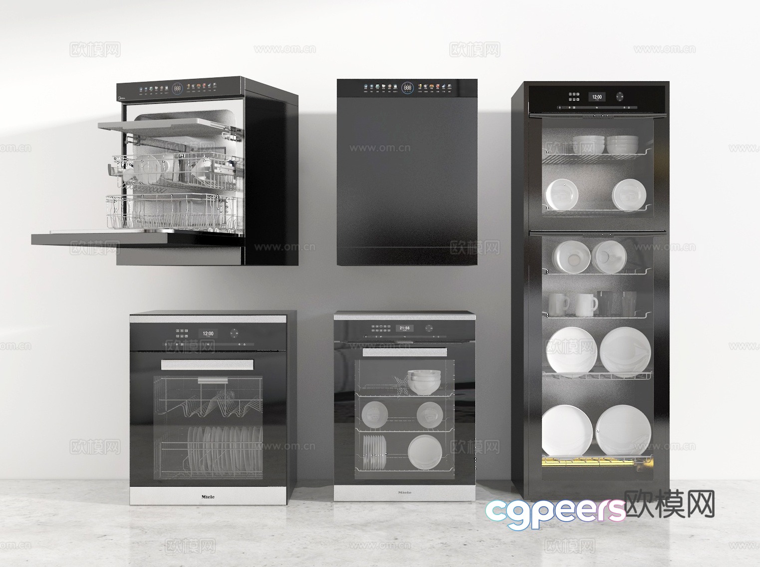 Disinfection cabinet 3d model Disinfection cabinet 3d model