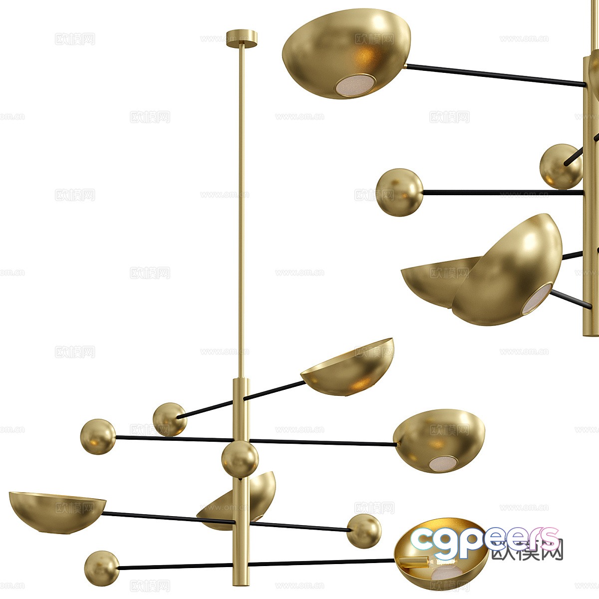 Ceiling light 3d model Ceiling light 3d model