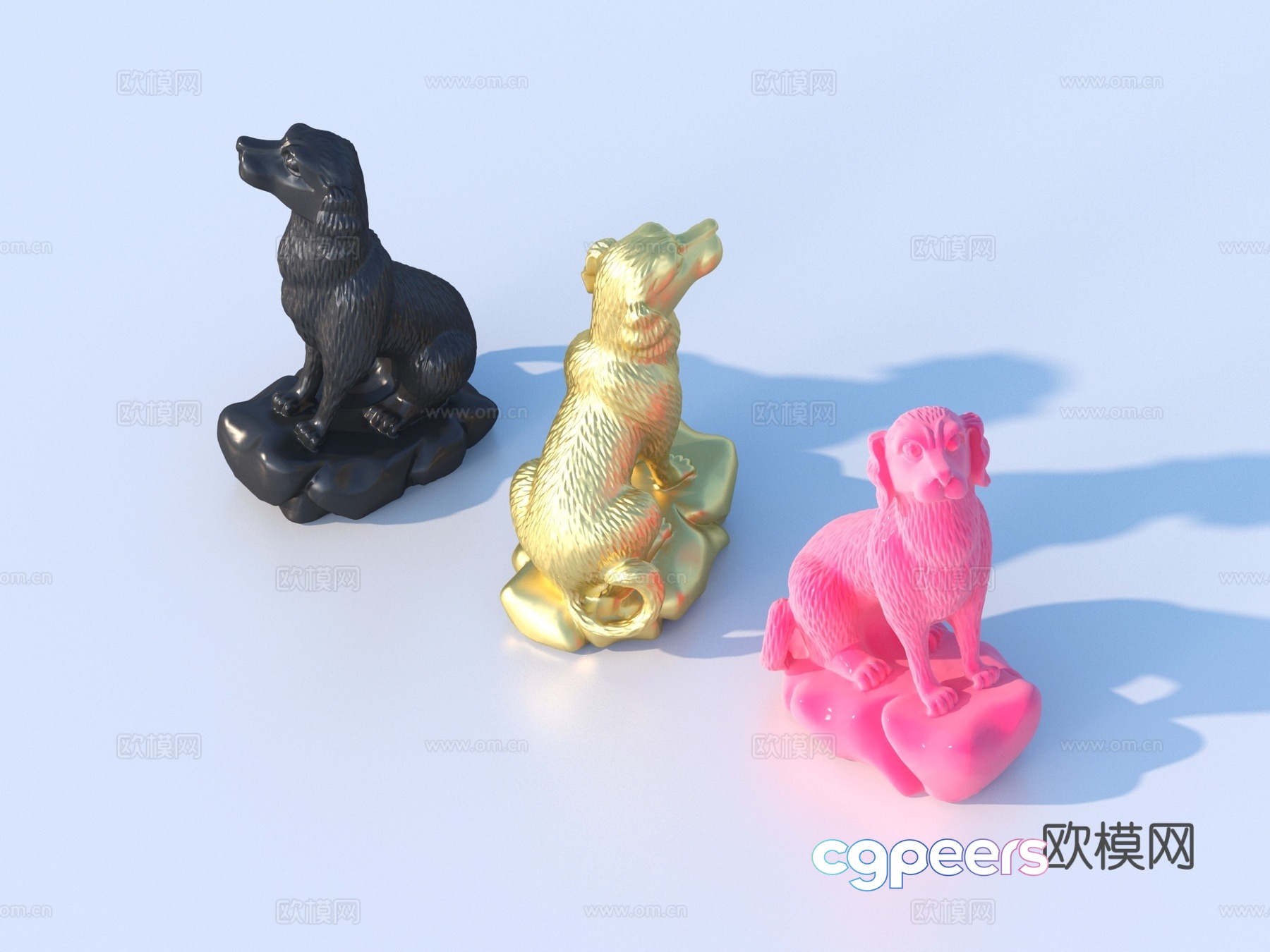 Sculpture Animal Ornaments Sketch 3D Model Sculpture Animal Ornaments Sketch 3D Model