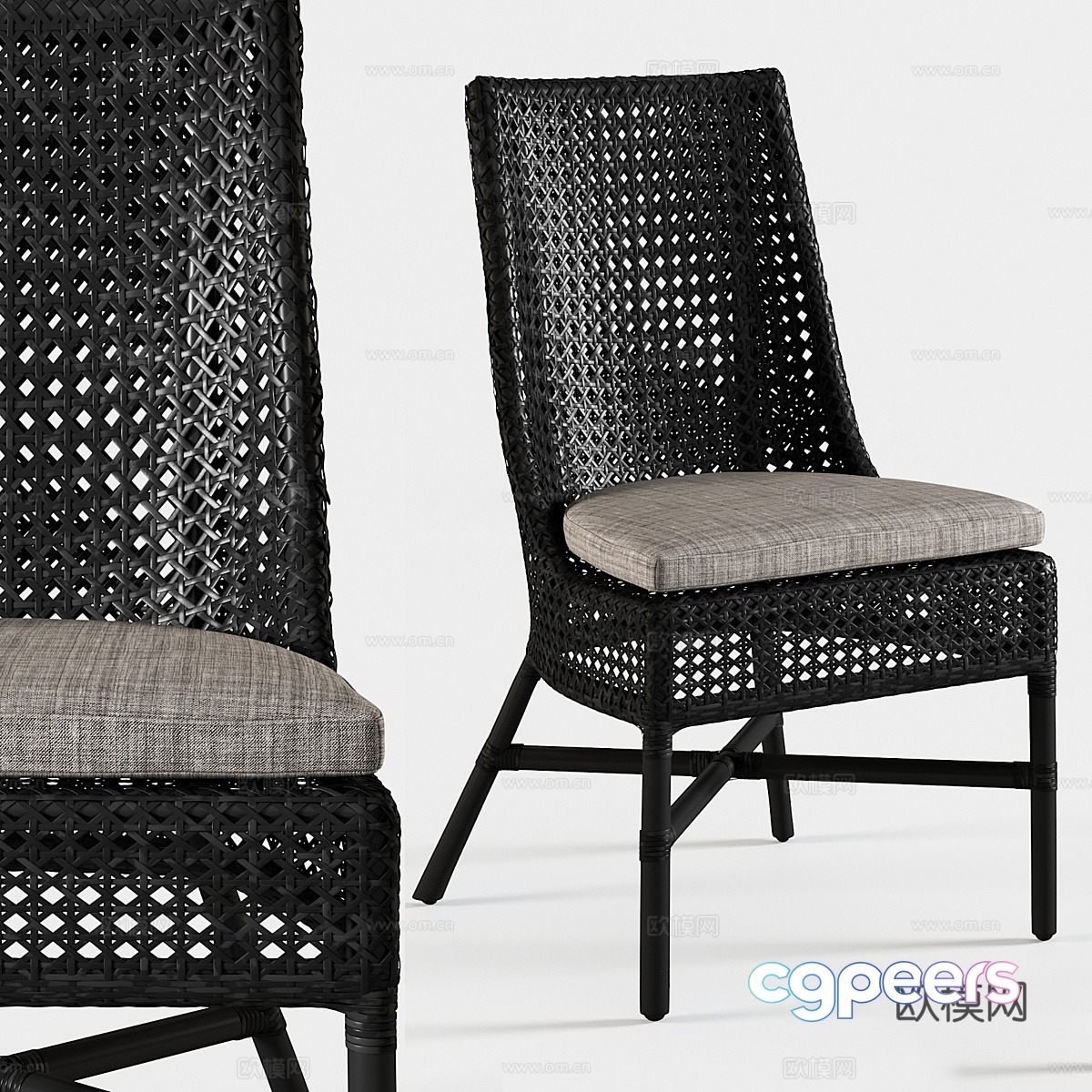 Dining chair marugu 3d model Dining chair marugu 3d model