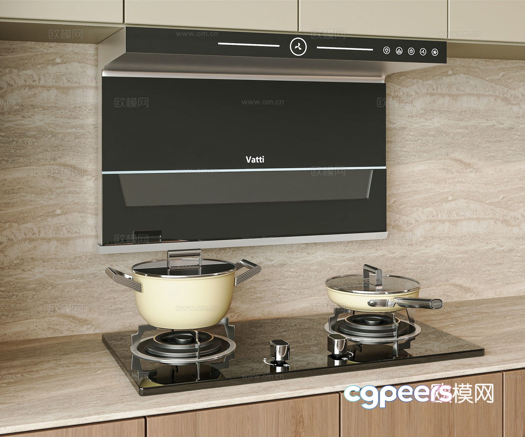 SIEMENS modern range hood 3d model SIEMENS modern range hood 3d model