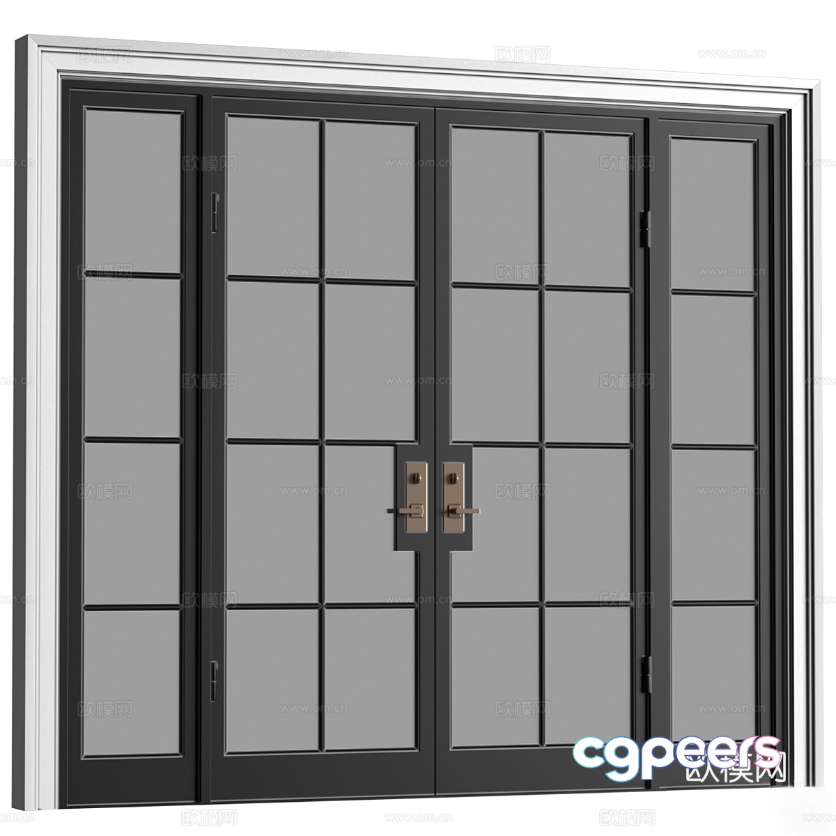 Sliding door 3D model Sliding door 3D model