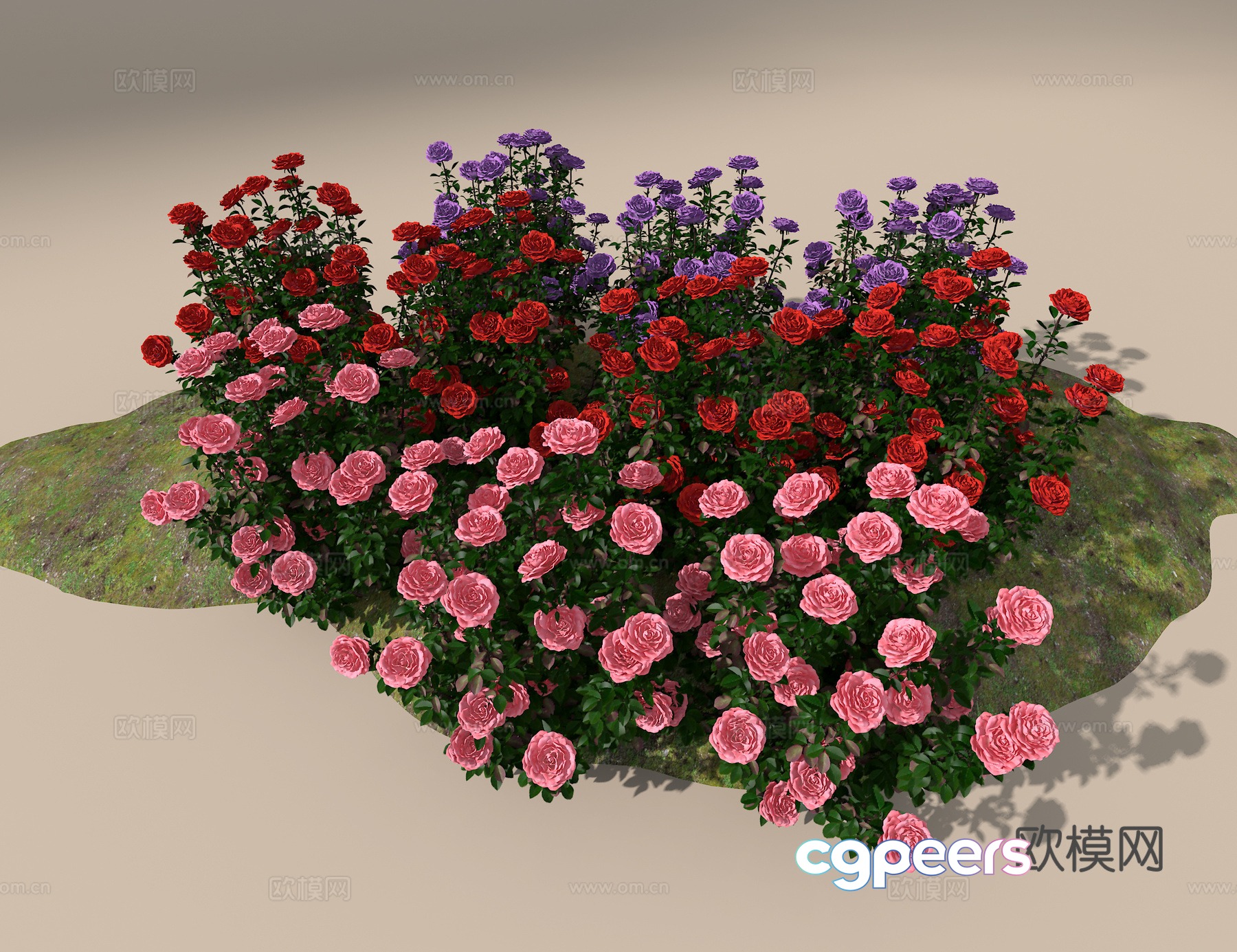 Rose 3d model Rose 3d model