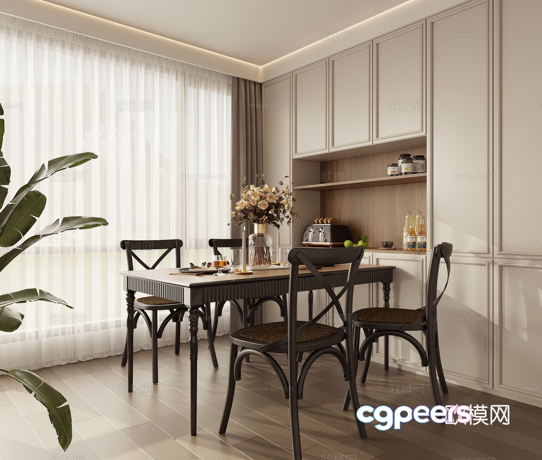 Restaurant 3d model Restaurant 3d model