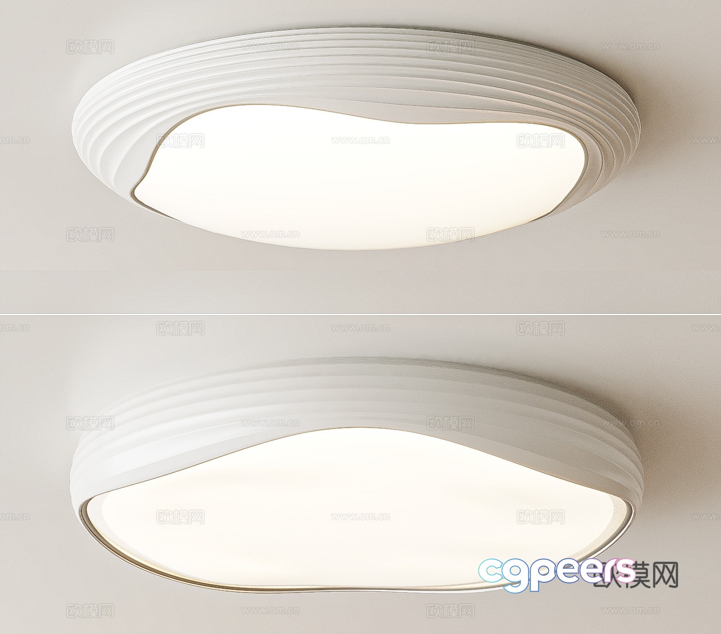 Modern ceiling light Decorative light 3d model Modern ceiling light Decorative light 3d model
