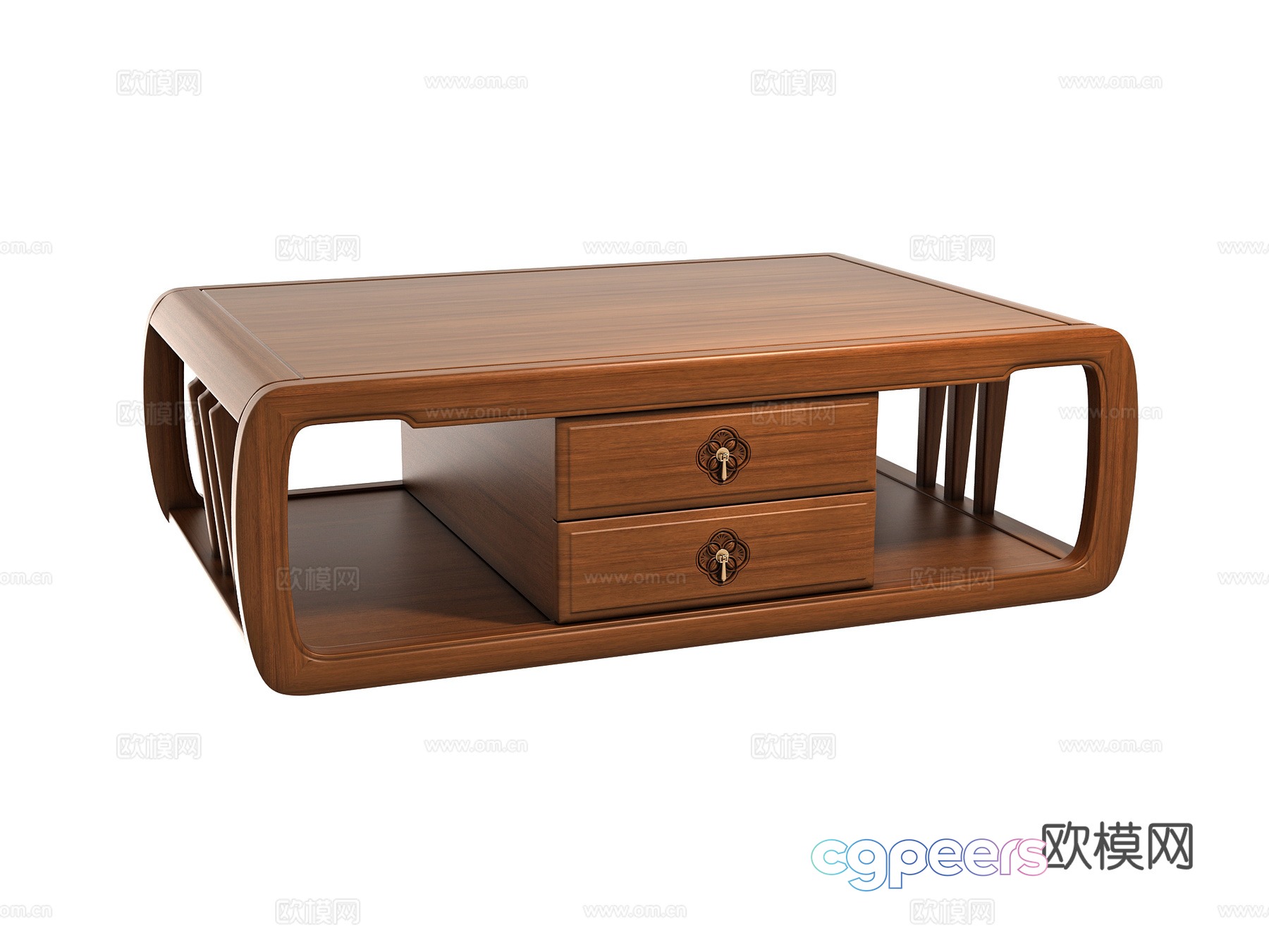 New Chinese coffee table 3D model New Chinese coffee table 3D model