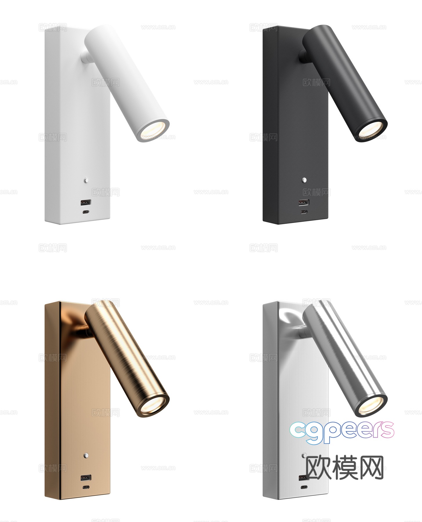Bedside lamp wall lamp spotlight 3d model Bedside lamp wall lamp spotlight 3d model