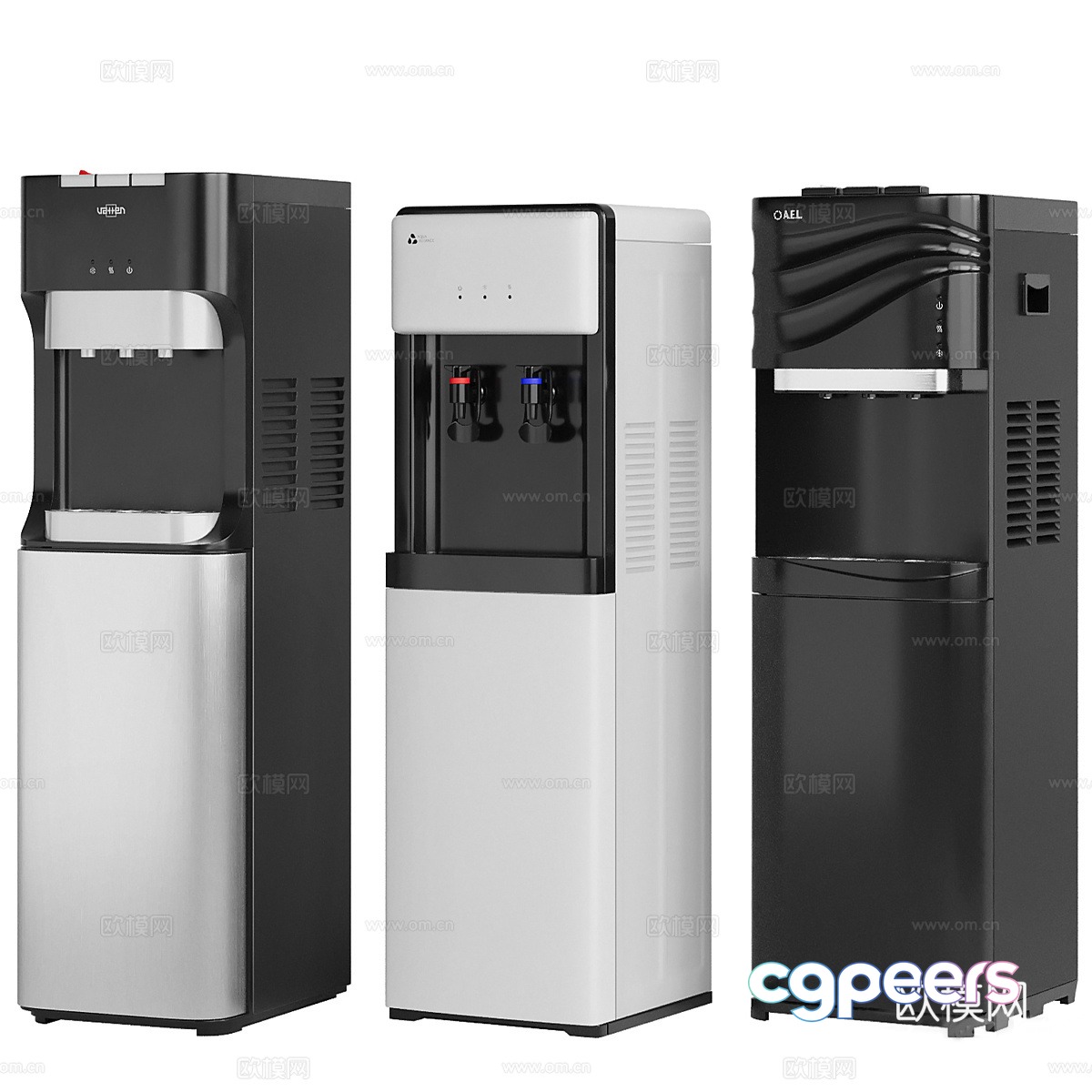 Purifier set 3d model Purifier set 3d model