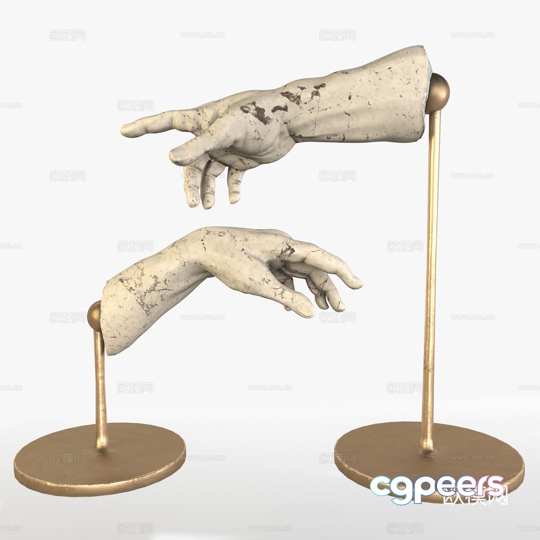 Hand sculpture 3d model Hand sculpture 3d model