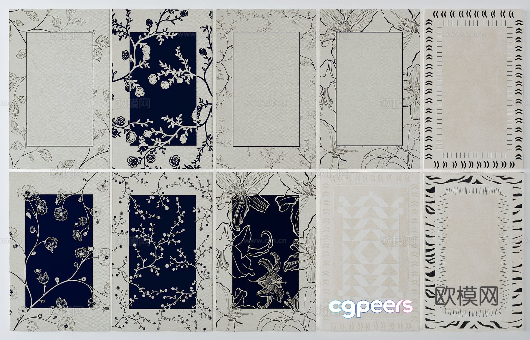 Carpet 3d model Carpet 3d model