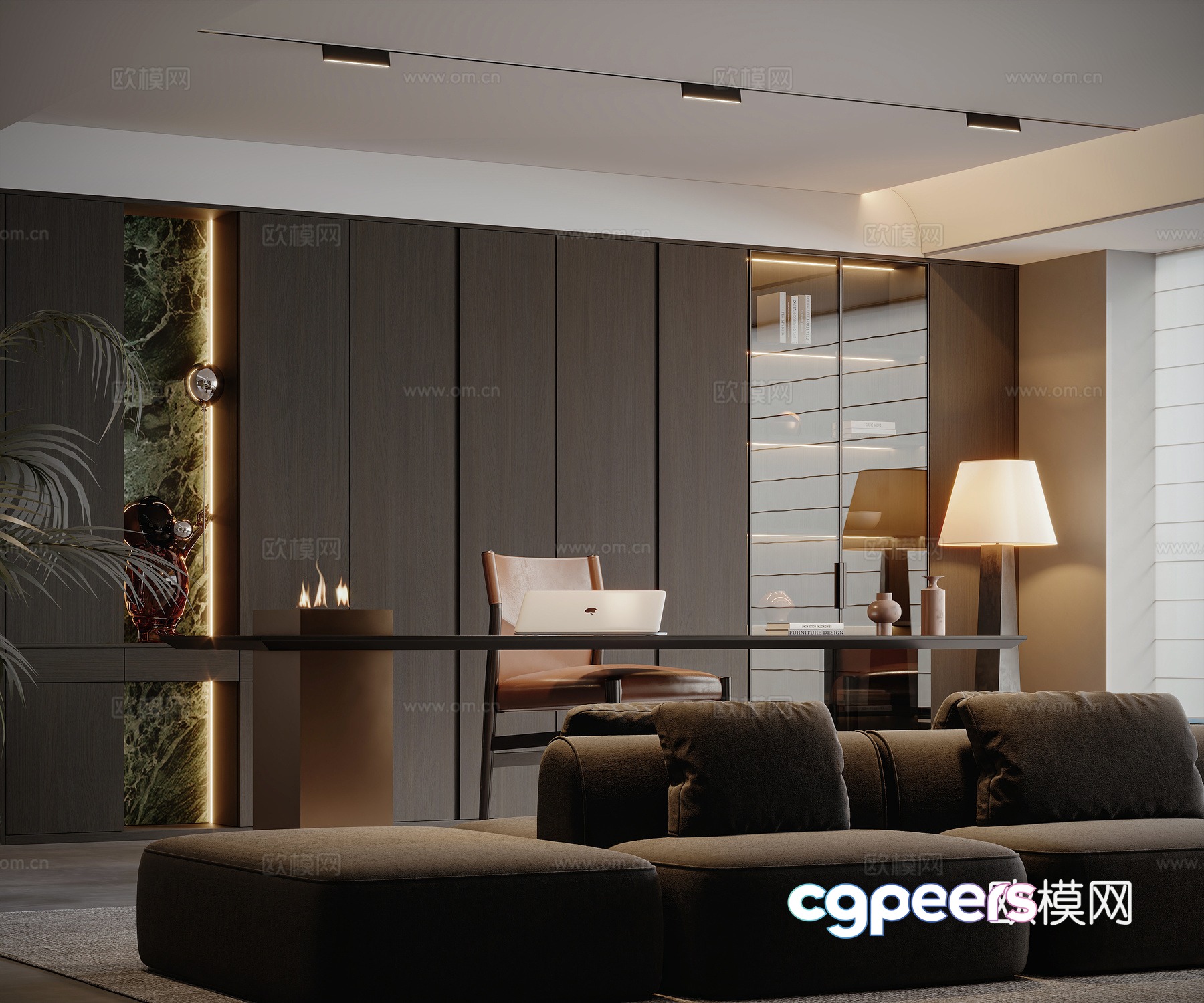 Italian home living room 3d model Italian home living room 3d model