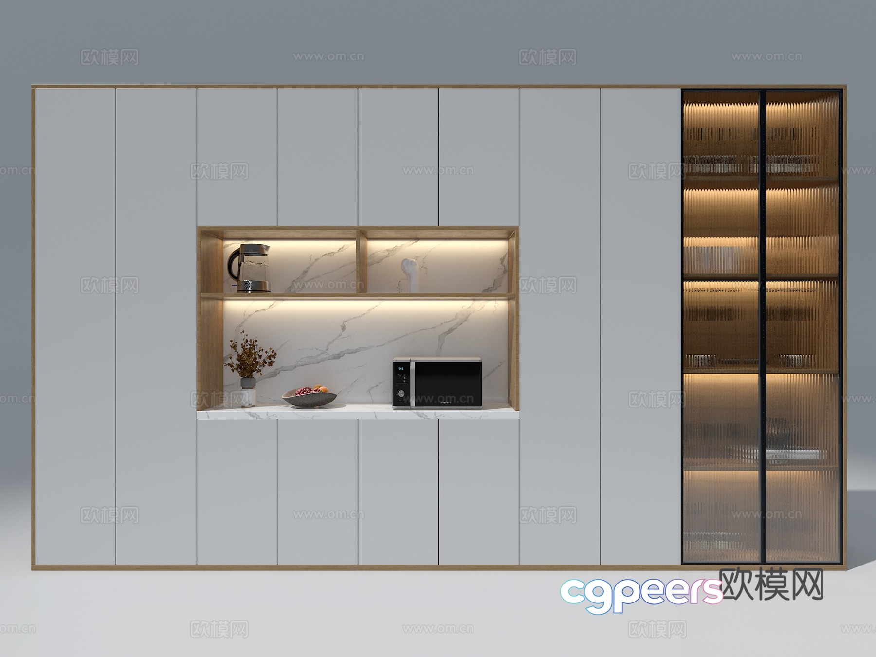 Sideboard 3D Model Sideboard 3D Model