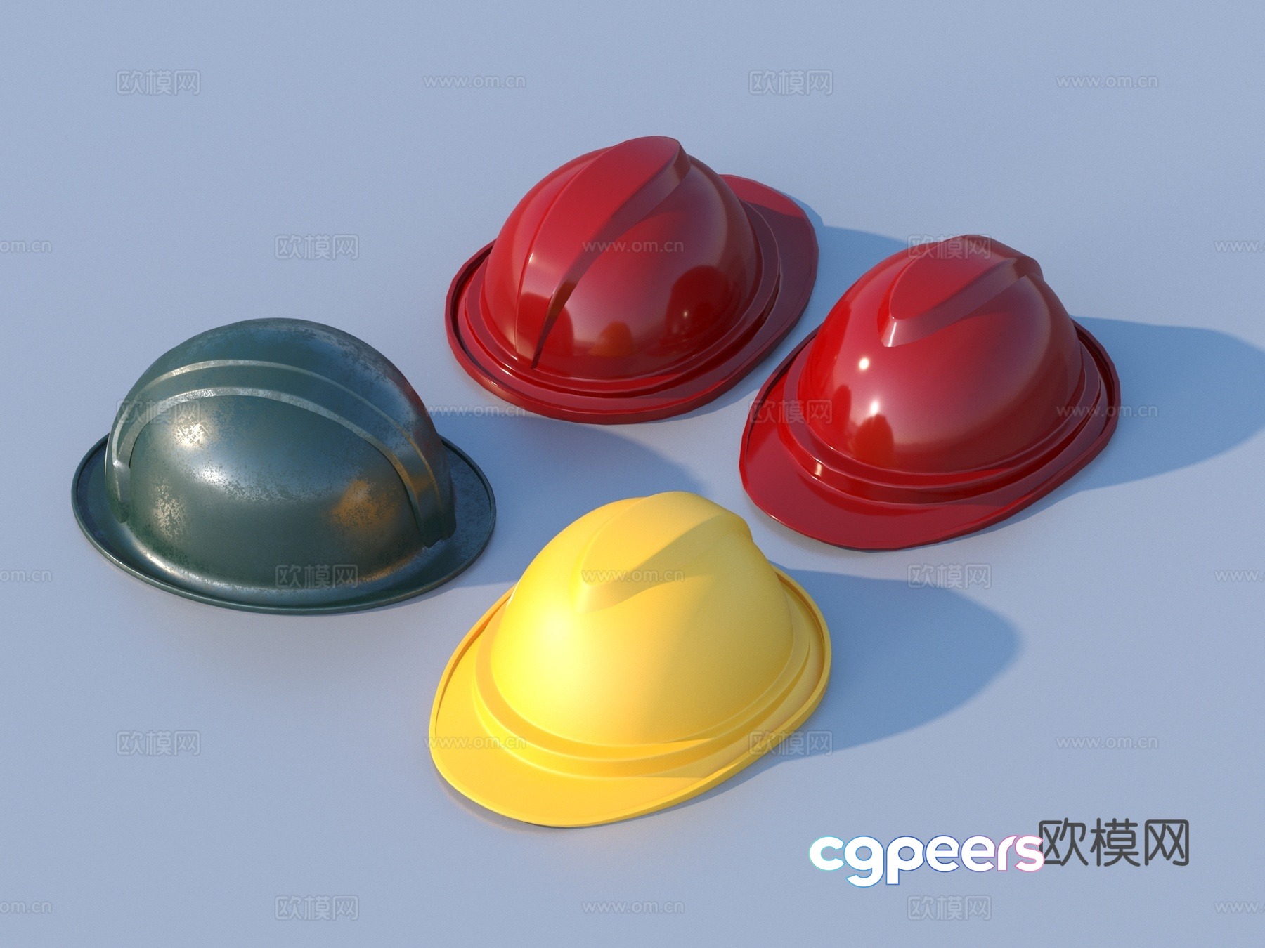 Hard hat Fire hat 3d model Hard hat Fire hat 3d model