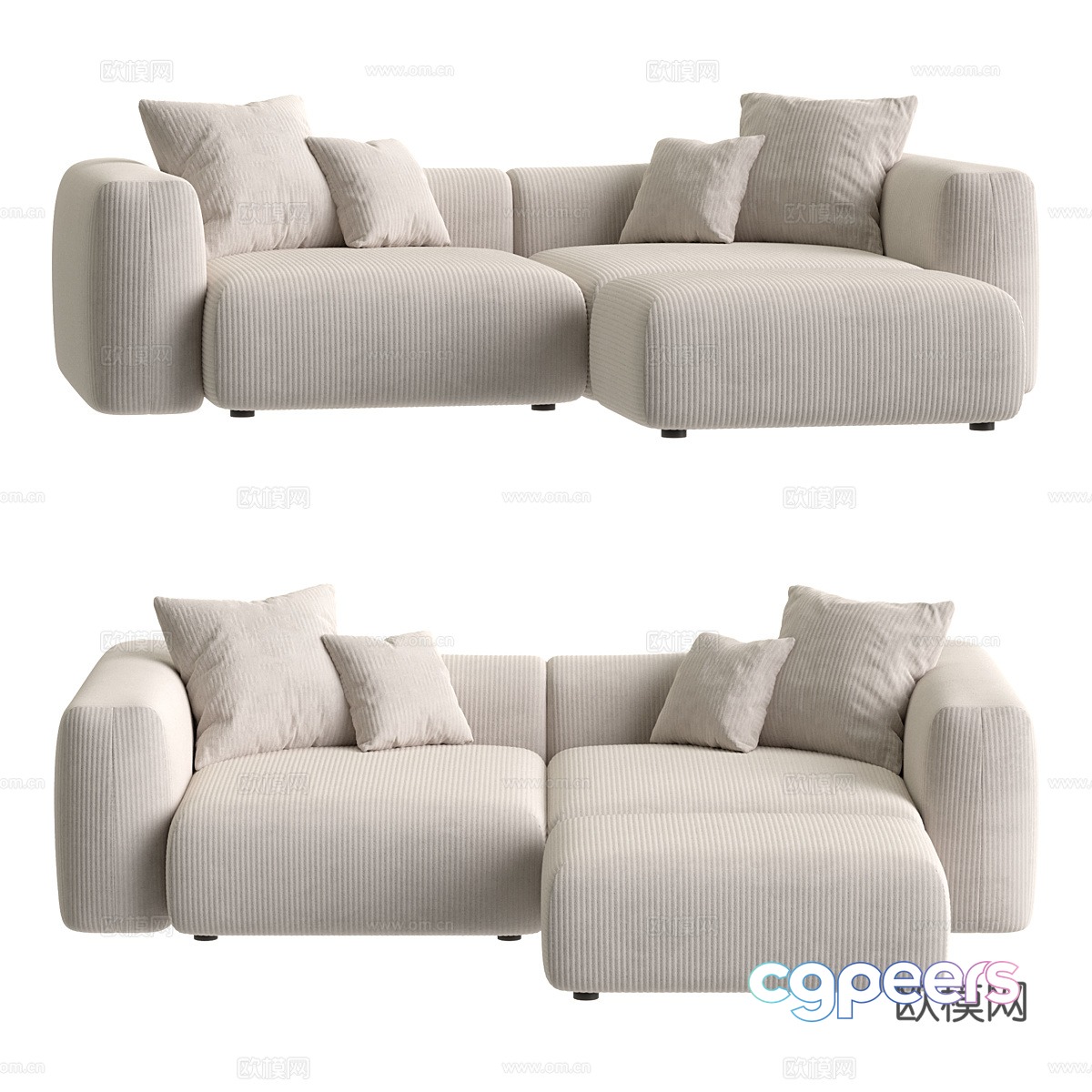 Corner sofa 3d model Corner sofa 3d model