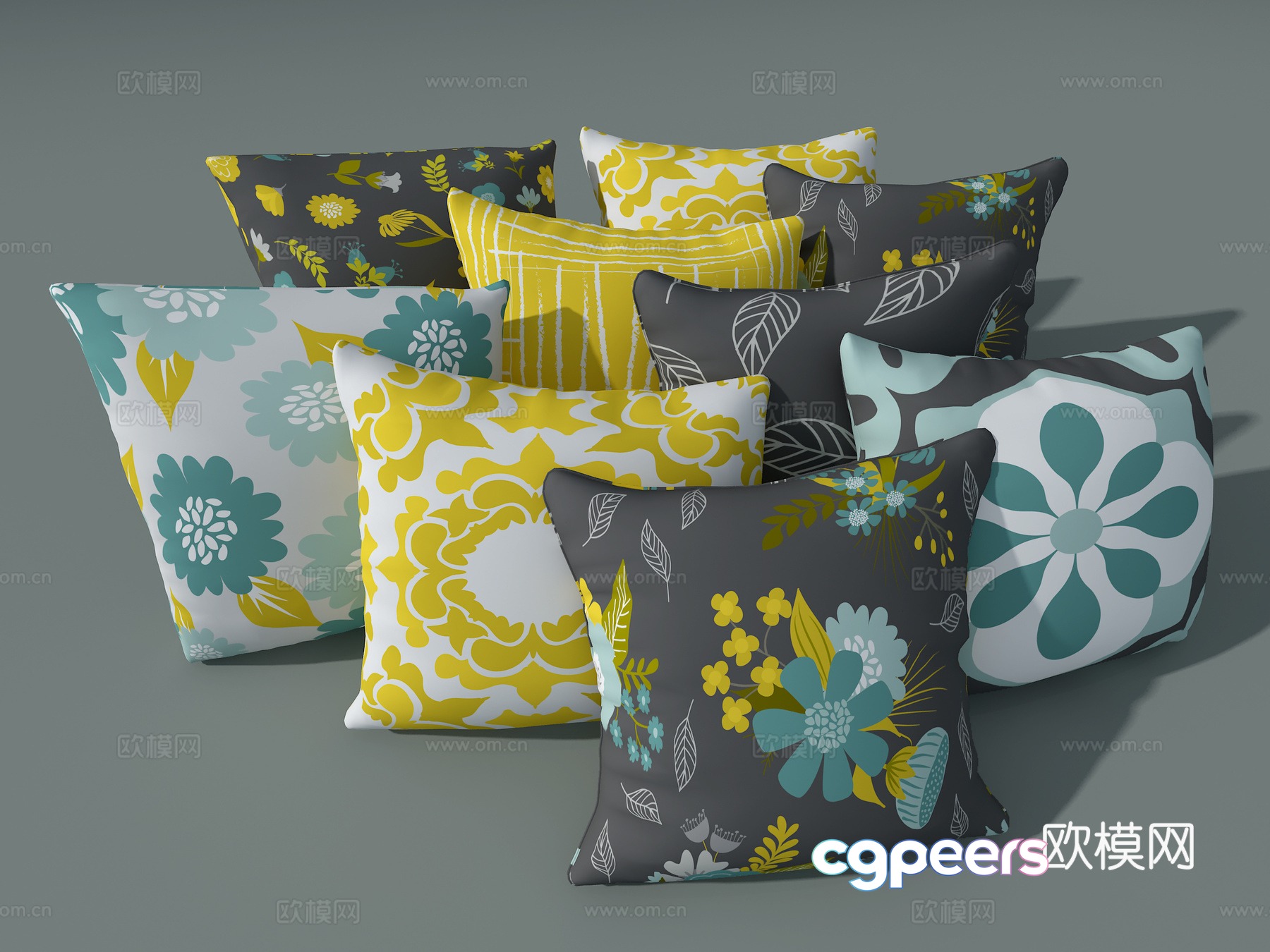 Sofa pillow 3d model Sofa pillow 3d model