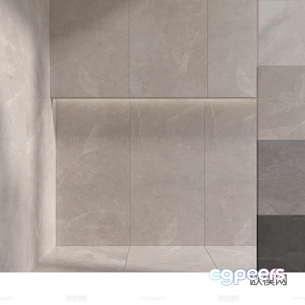 Background wall 3d model Background wall 3d model
