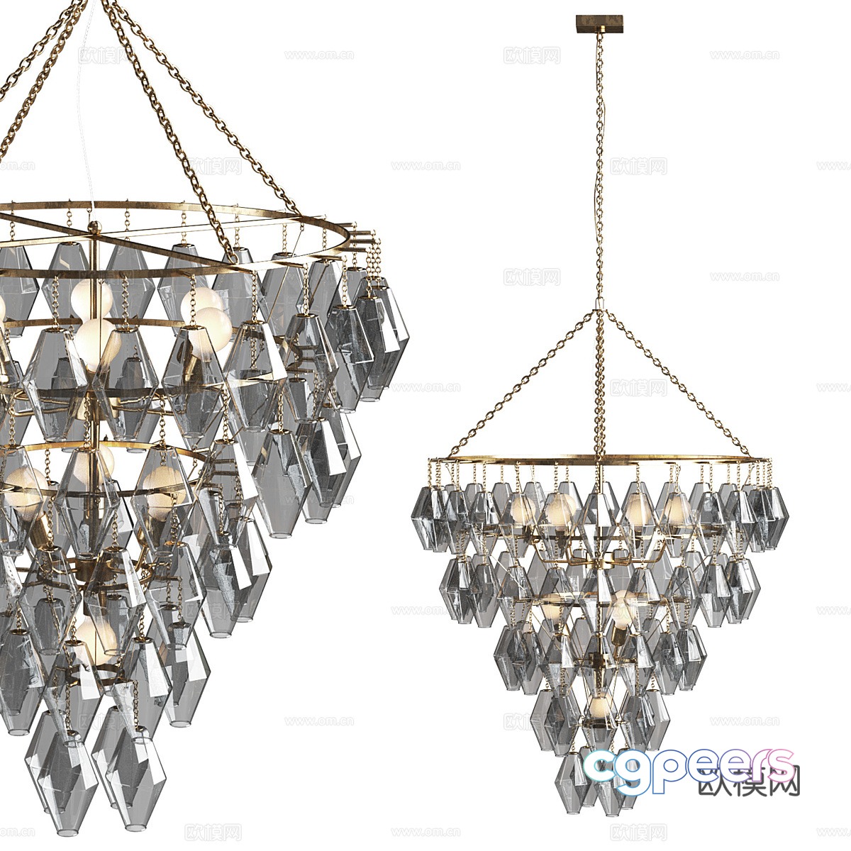 Chandelier 3d model Chandelier 3d model