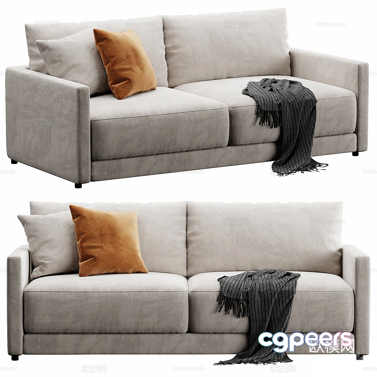 Sofa Double sofa 3d model Sofa Double sofa 3d model