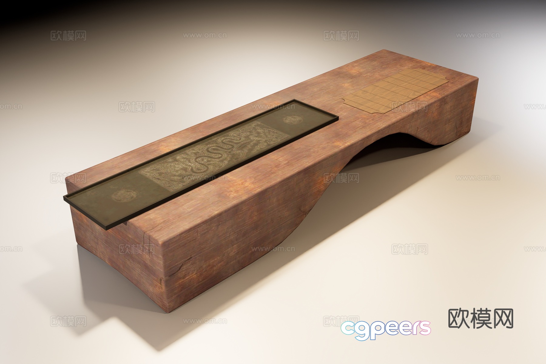 Tea art table 3d model Tea art table 3d model