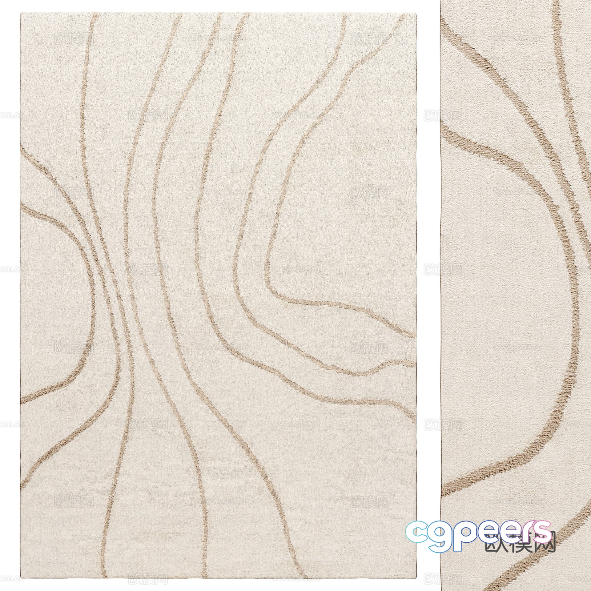 Carpet 3d model Carpet 3d model