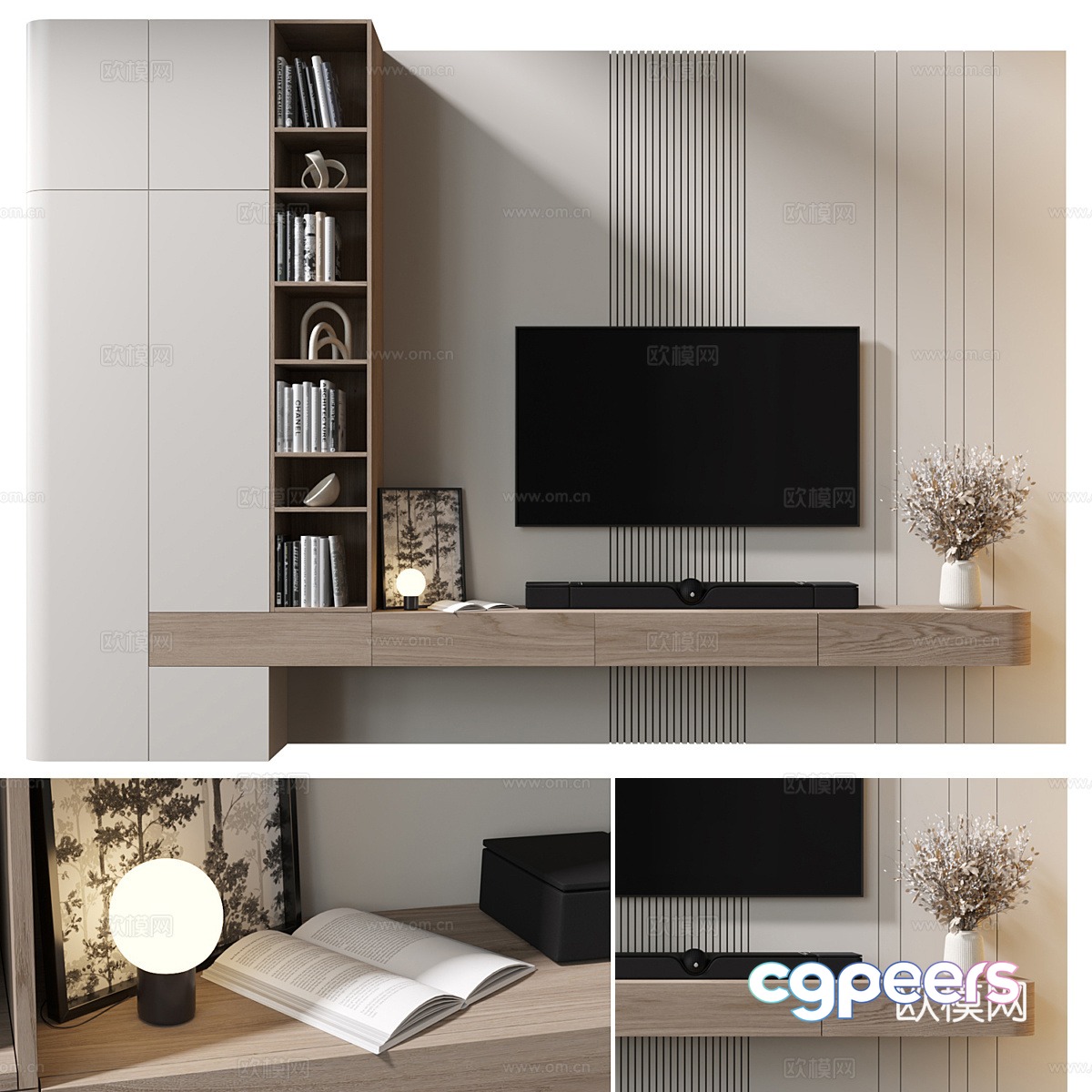 Background wall 3d model Background wall 3d model