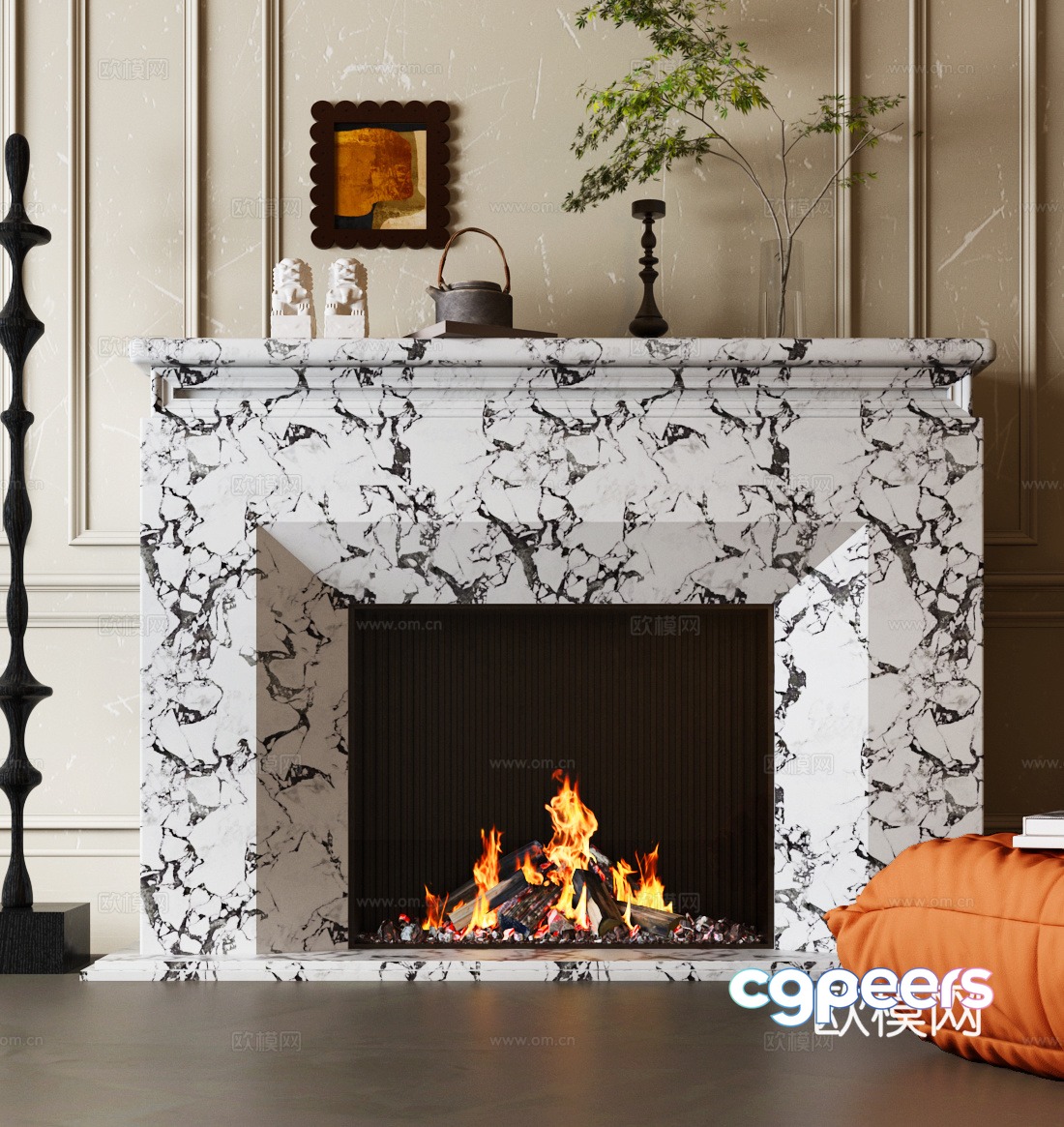 French fireplace European fireplace American fireplace 3d model French fireplace European fireplace American fireplace 3d model