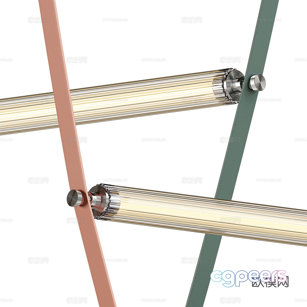 Modern Italian light luxury Wireline chandelier 3d model Modern Italian light luxury Wireline chandelier 3d model