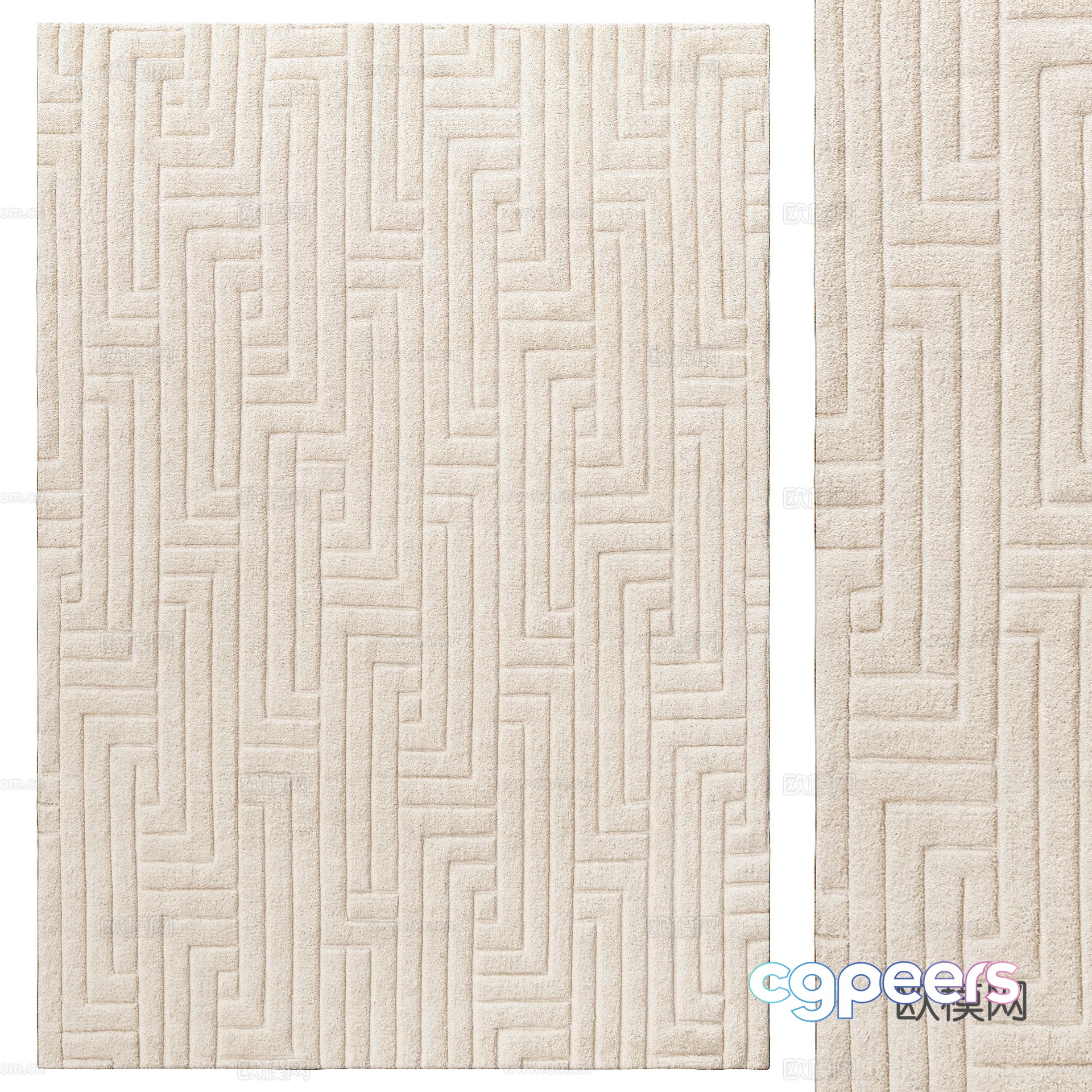 Carpet 3d model Carpet 3d model