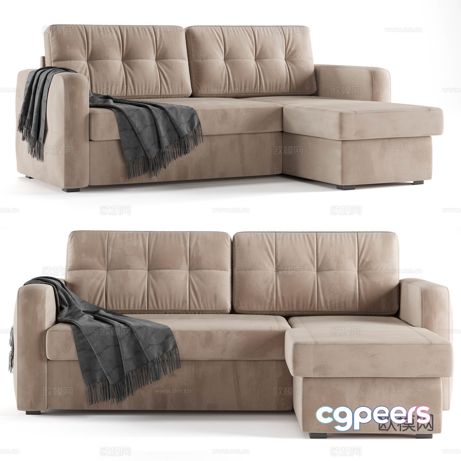 Corner sofa 3d model Corner sofa 3d model