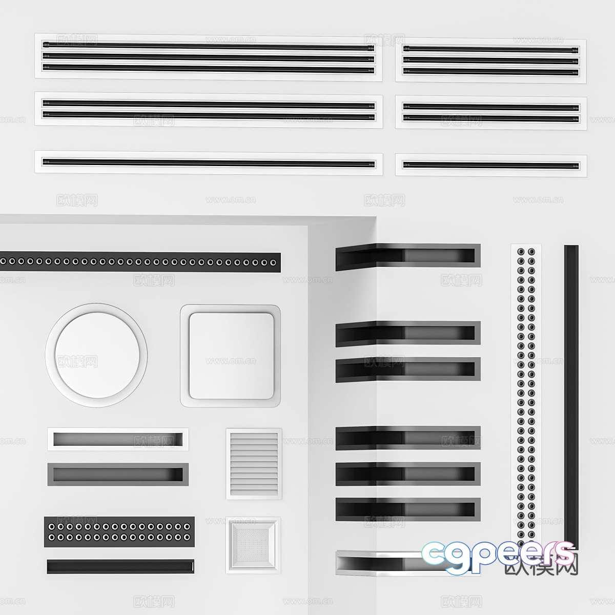 Pass style 3D model Pass style 3D model