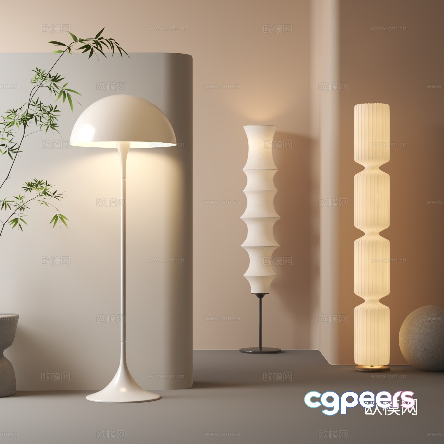 Modern 3D model Modern 3D model
