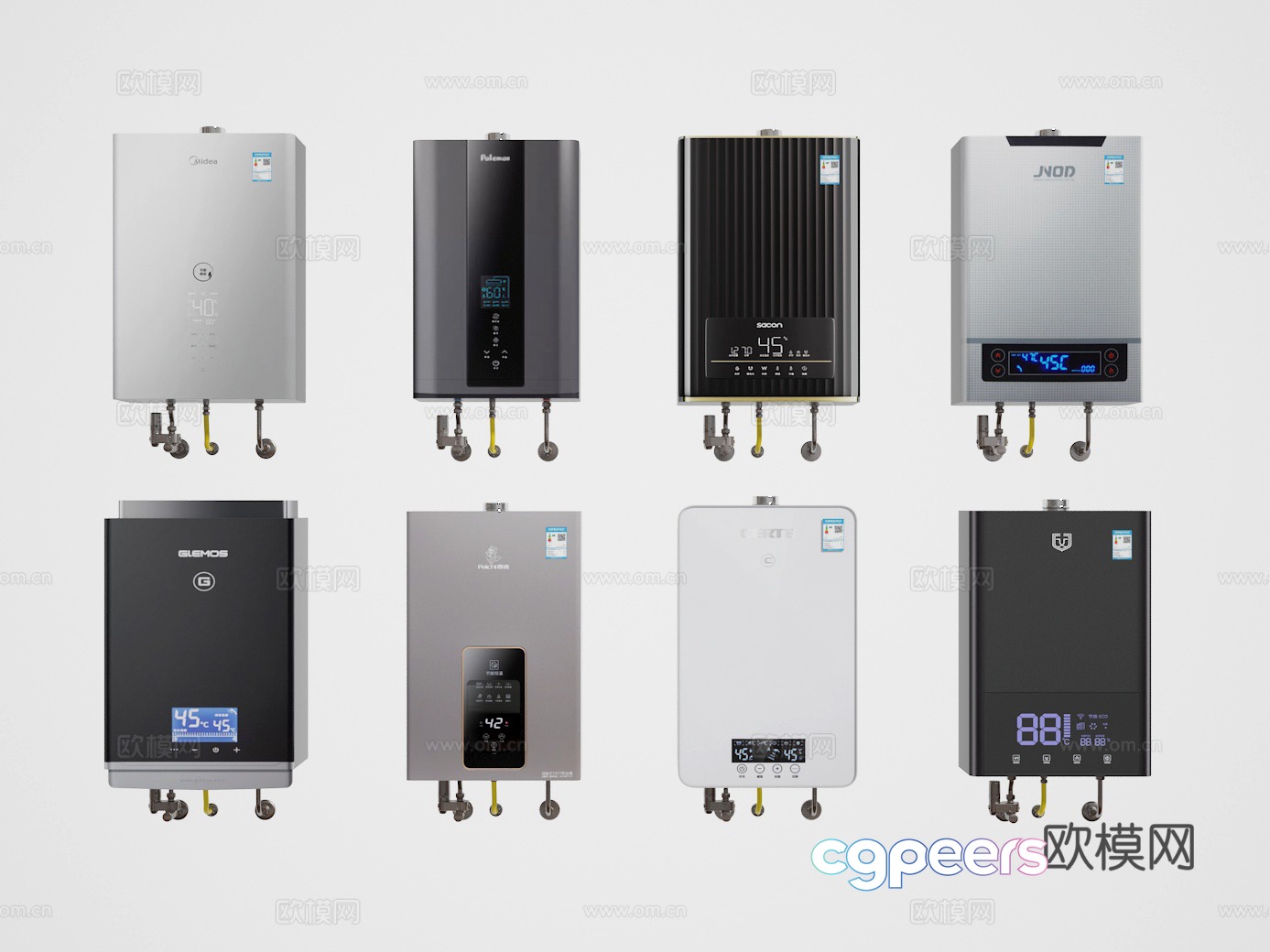 Water heater 3d model Water heater 3d model
