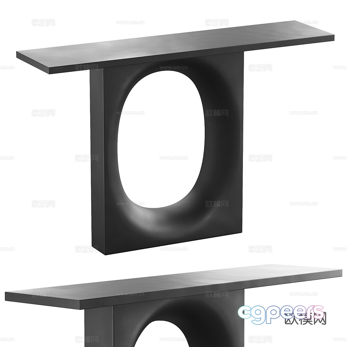 Desk 3d model Desk 3d model