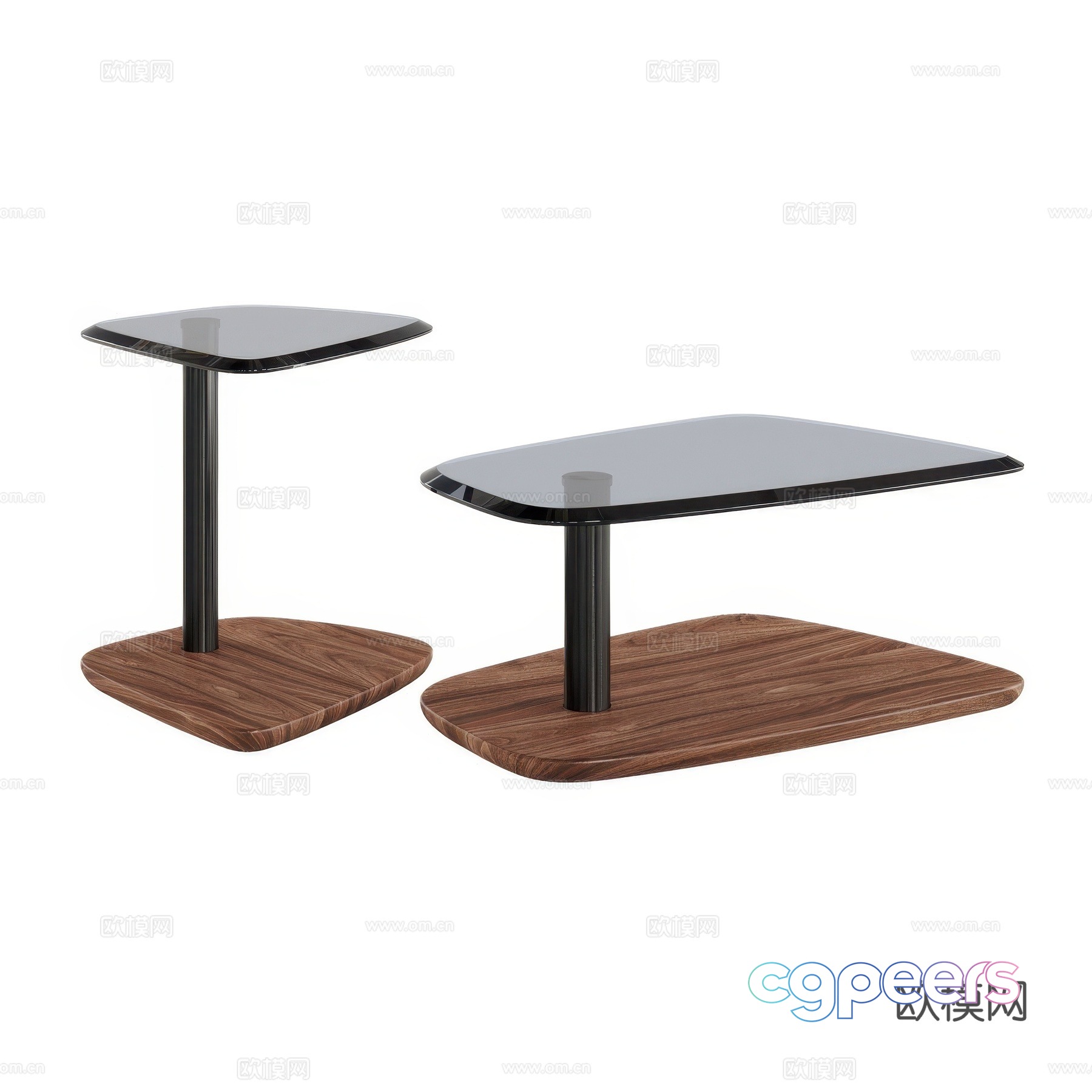 Modern Italian coffee table 3D model Modern Italian coffee table 3D model