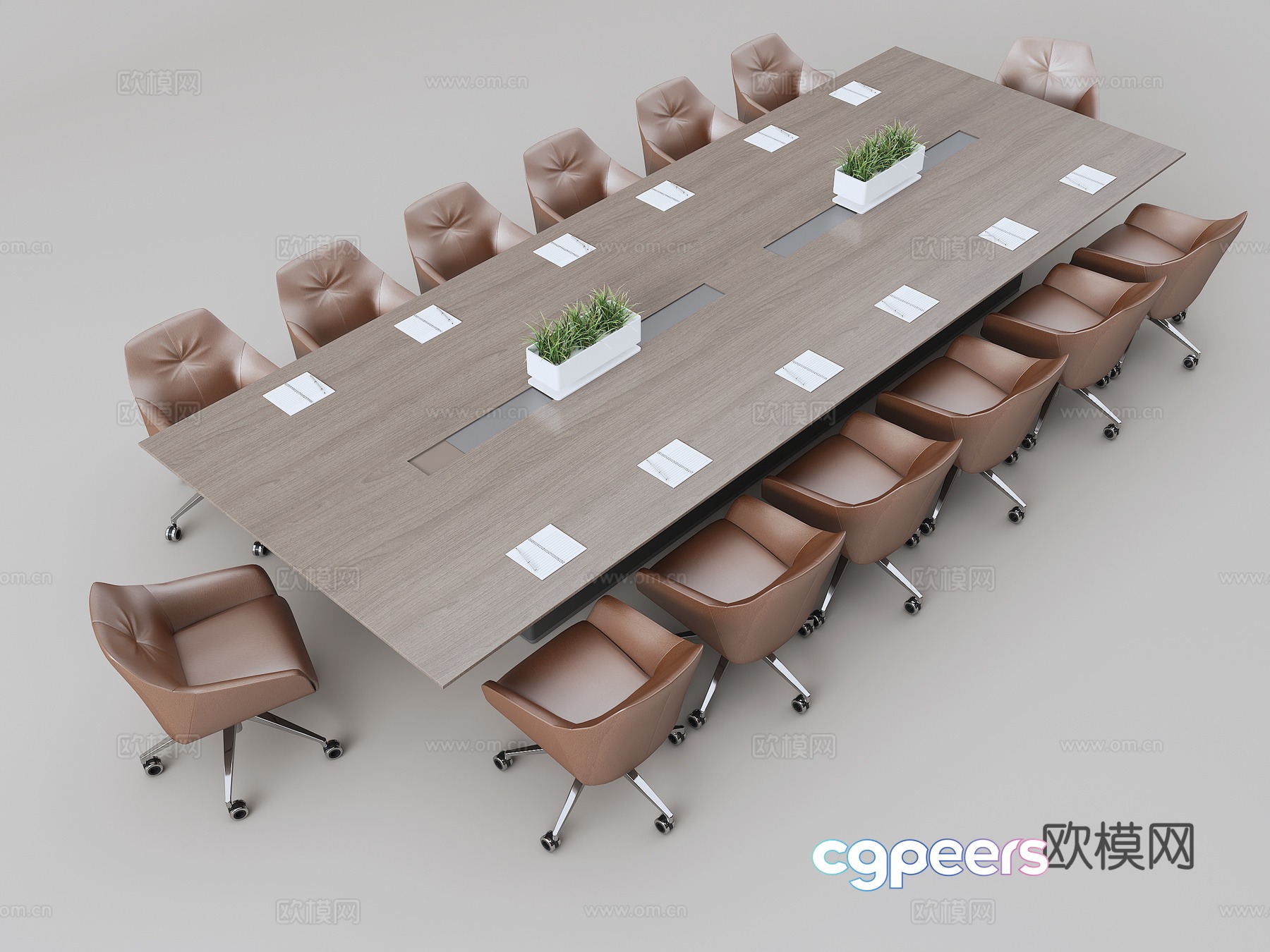 Conference table 3d model Conference table 3d model