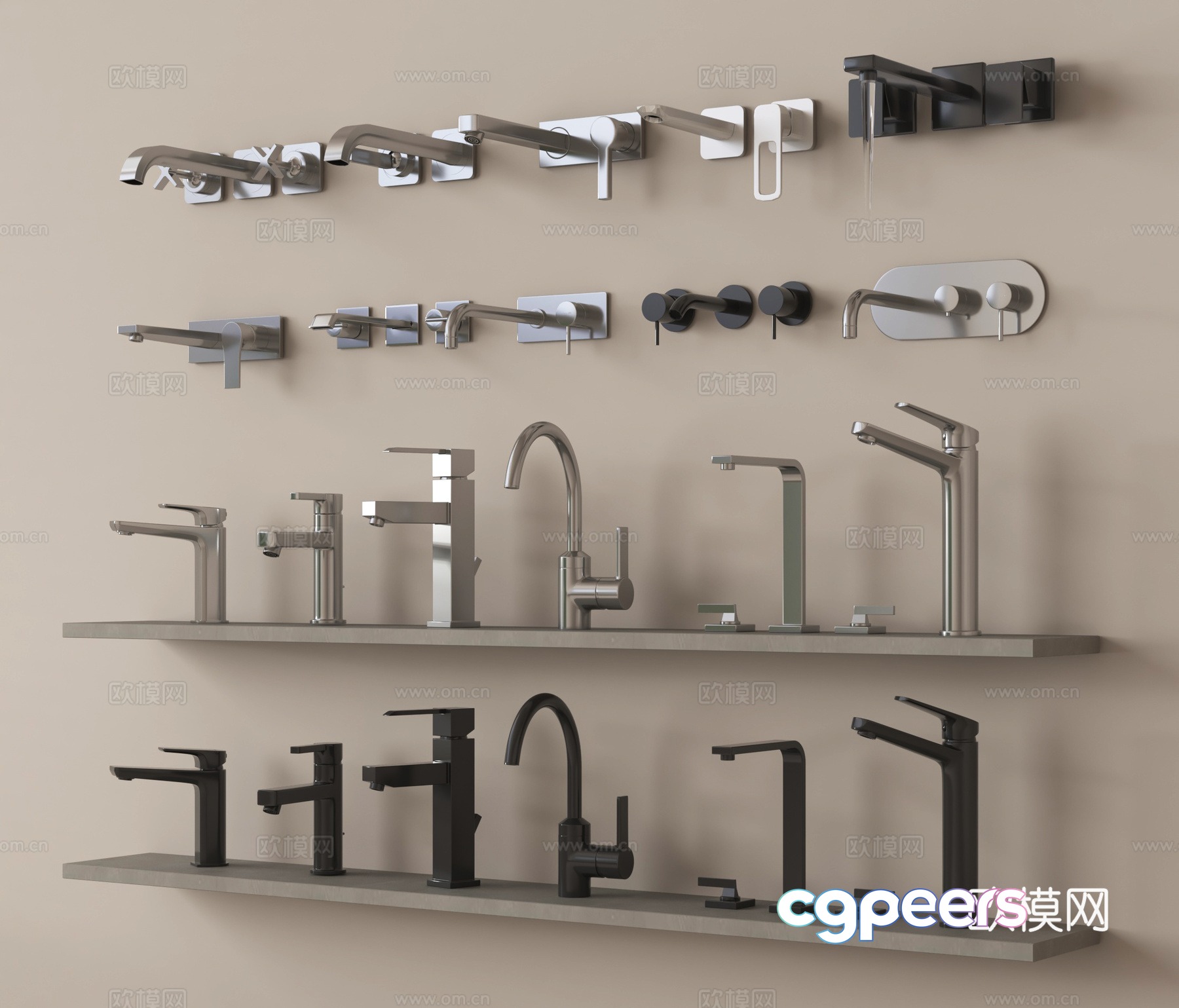 Faucet 3D model Faucet 3D model