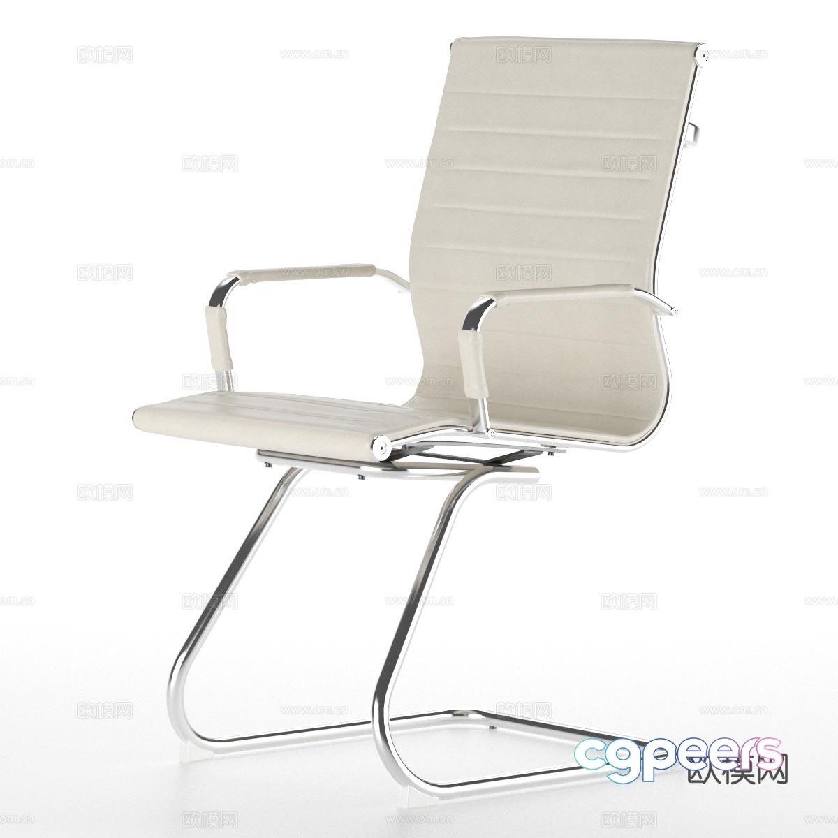 Modern Italian office chair 3d model Modern Italian office chair 3d model