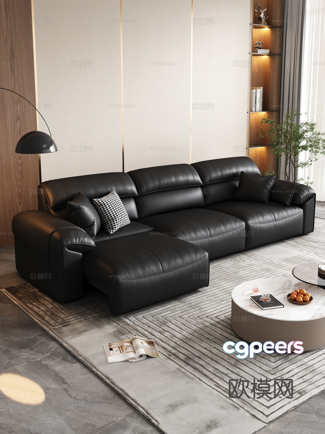 Modern functional sofa 3d model Modern functional sofa 3d model